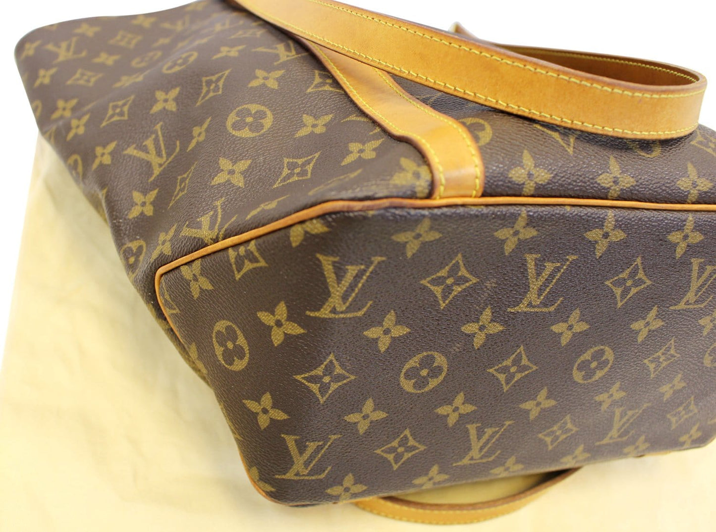 LOUIS VUITTON Monogram Canvas Sac Shopping Tote Bag