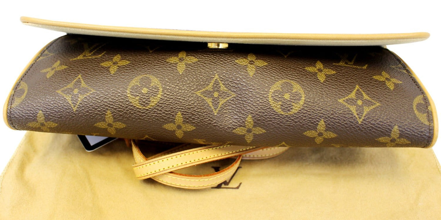LOUIS VUITTON Monogram Canvas Pochette Twin GM Shoulder Crossbody Bag