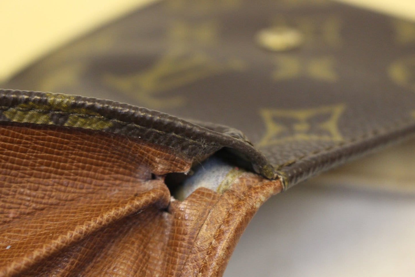 LOUIS VUITTON Monogram Canvas Elise Trifold Wallet
