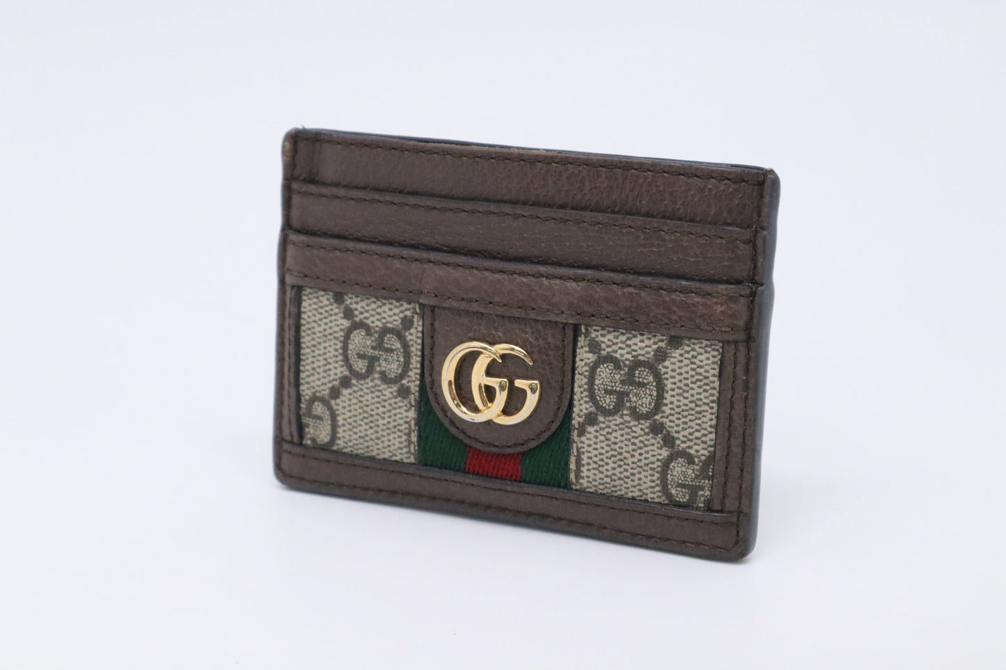 Gucci Card Case in GG Canvas