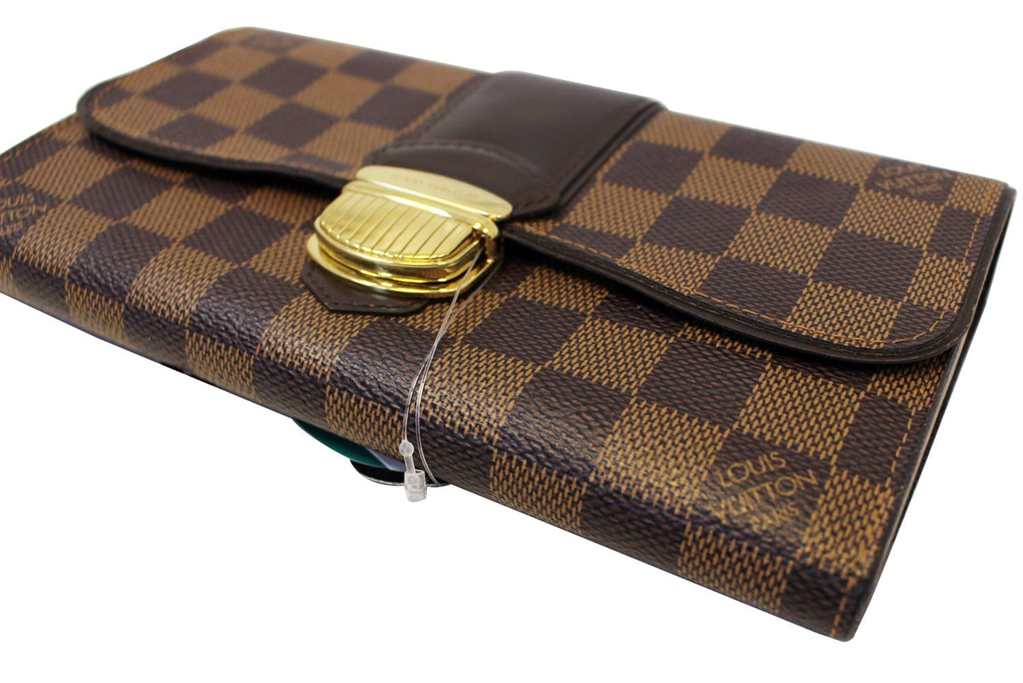 LOUIS VUITTON Damier Ebene Sistina Portefeuille Wallet