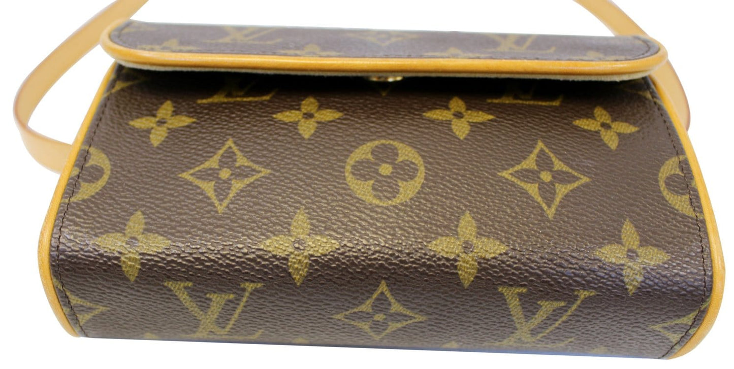LOUIS VUITTON Monogram Canvas Pochette Florentine Bag