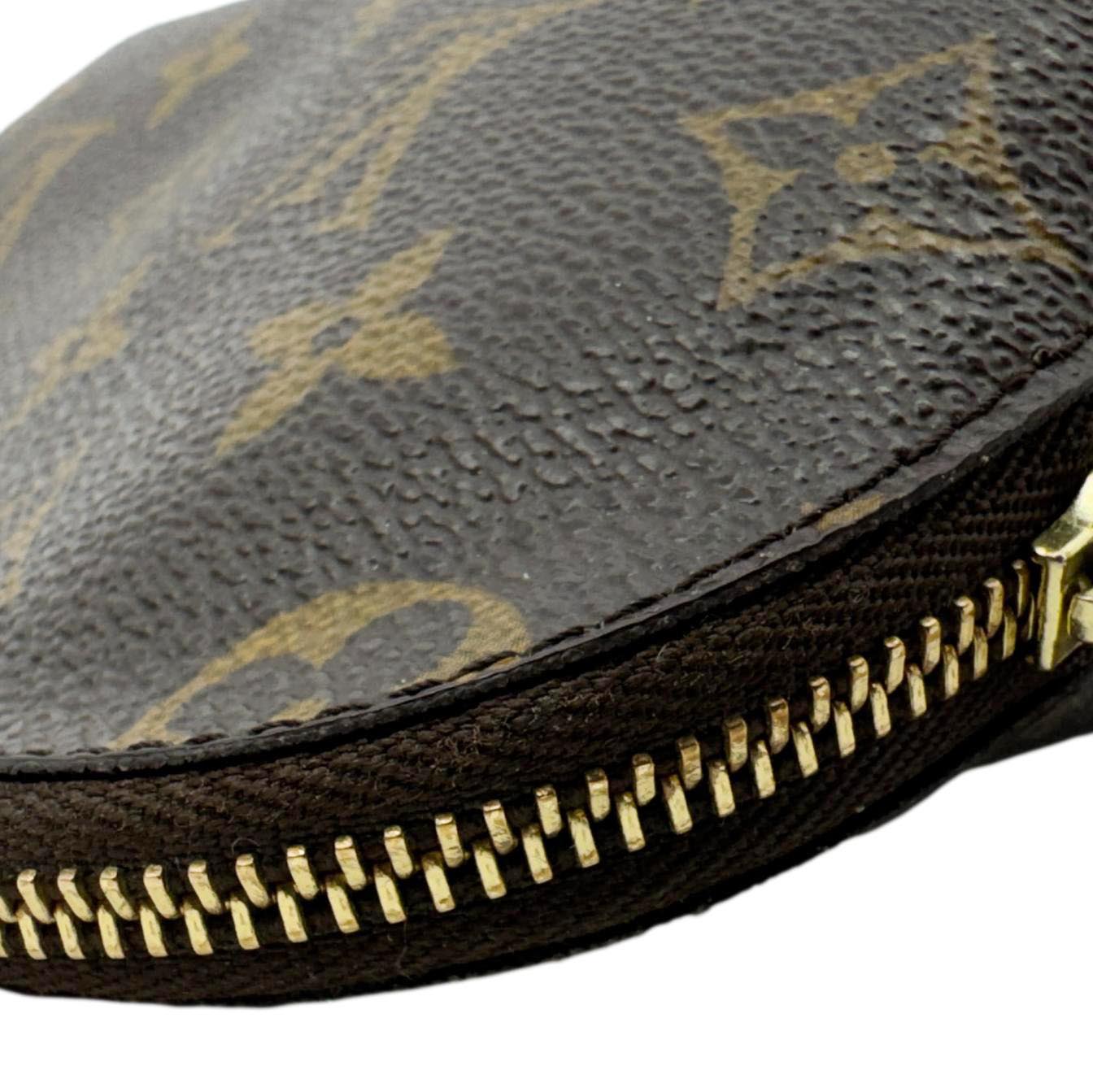 LOUIS VUITTON Monogram Canvas Cosmetic Pouch Brown