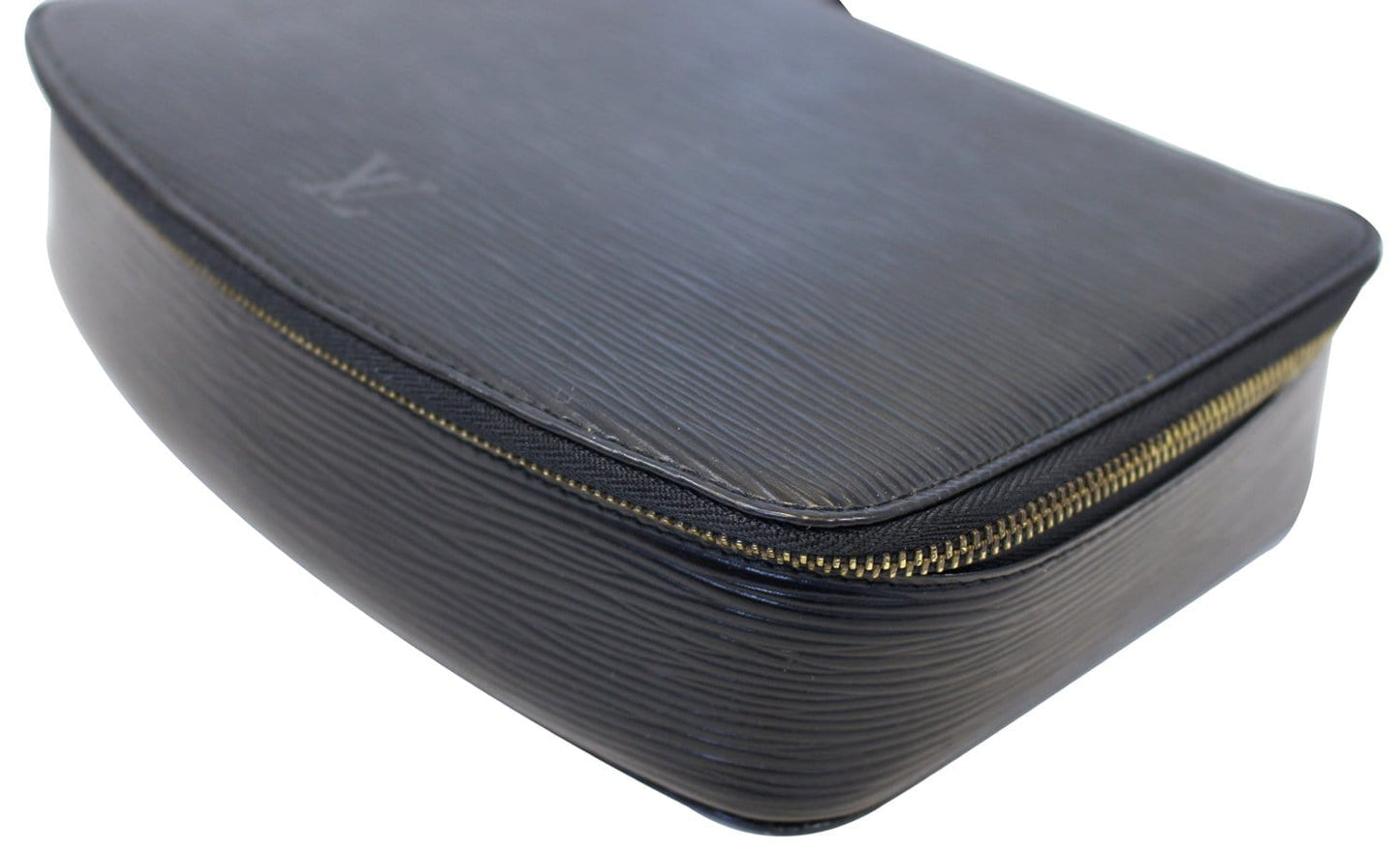 LOUIS VUITTON Epi Leather Black Poche Monte Carlo Jewelry Case