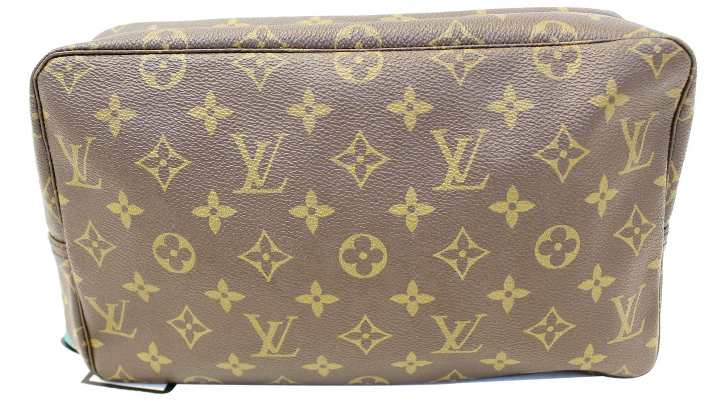 LOUIS VUITTON Monogram Trousse Toilette 28 Clutch Pouch