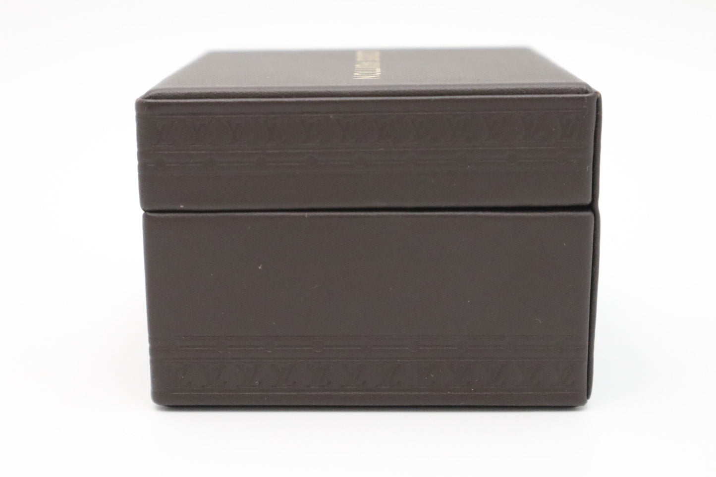 Louis Vuitton Jewelry Box in Brown Leather