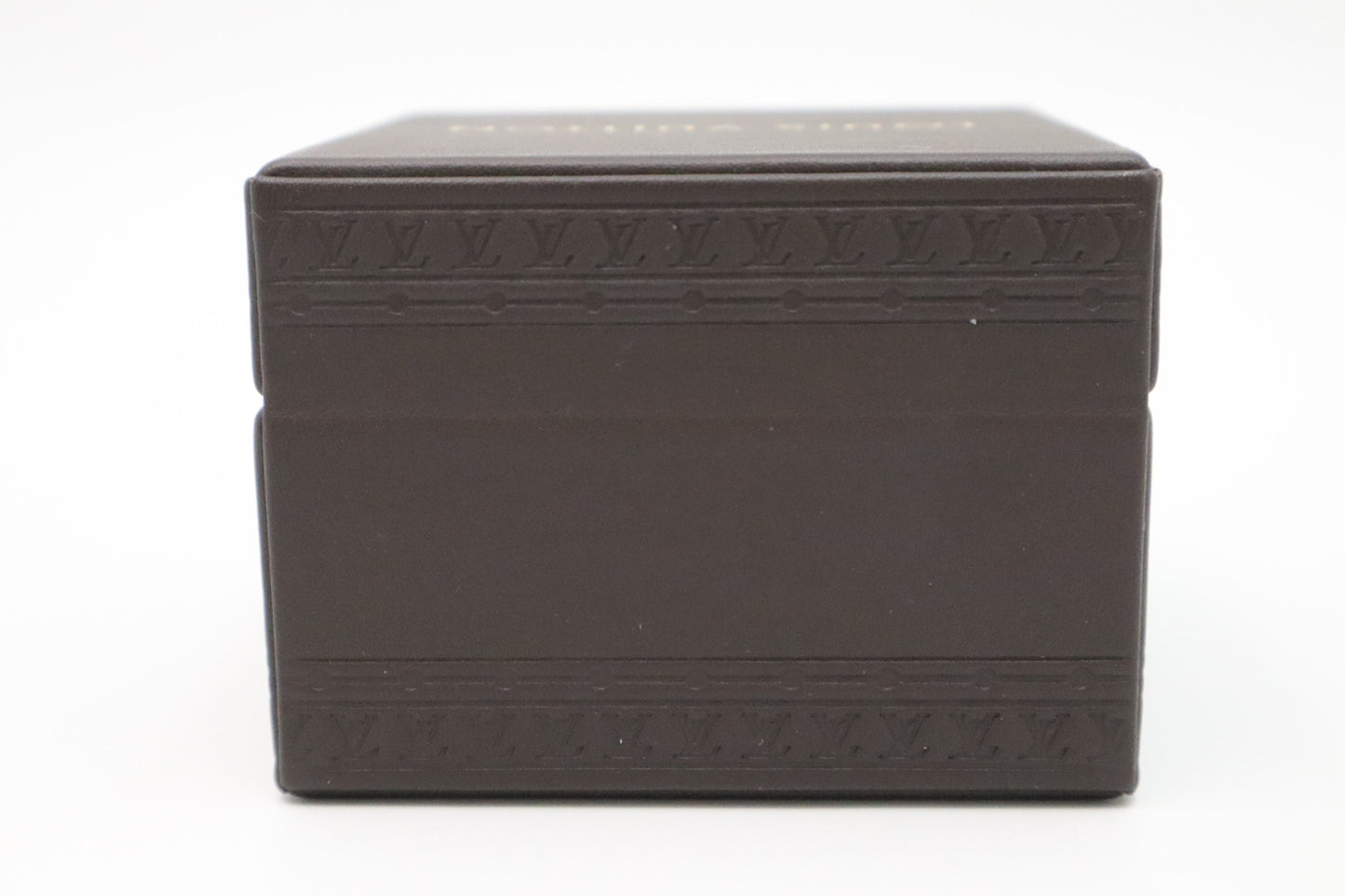 Louis Vuitton Jewelry Box in Brown Leather