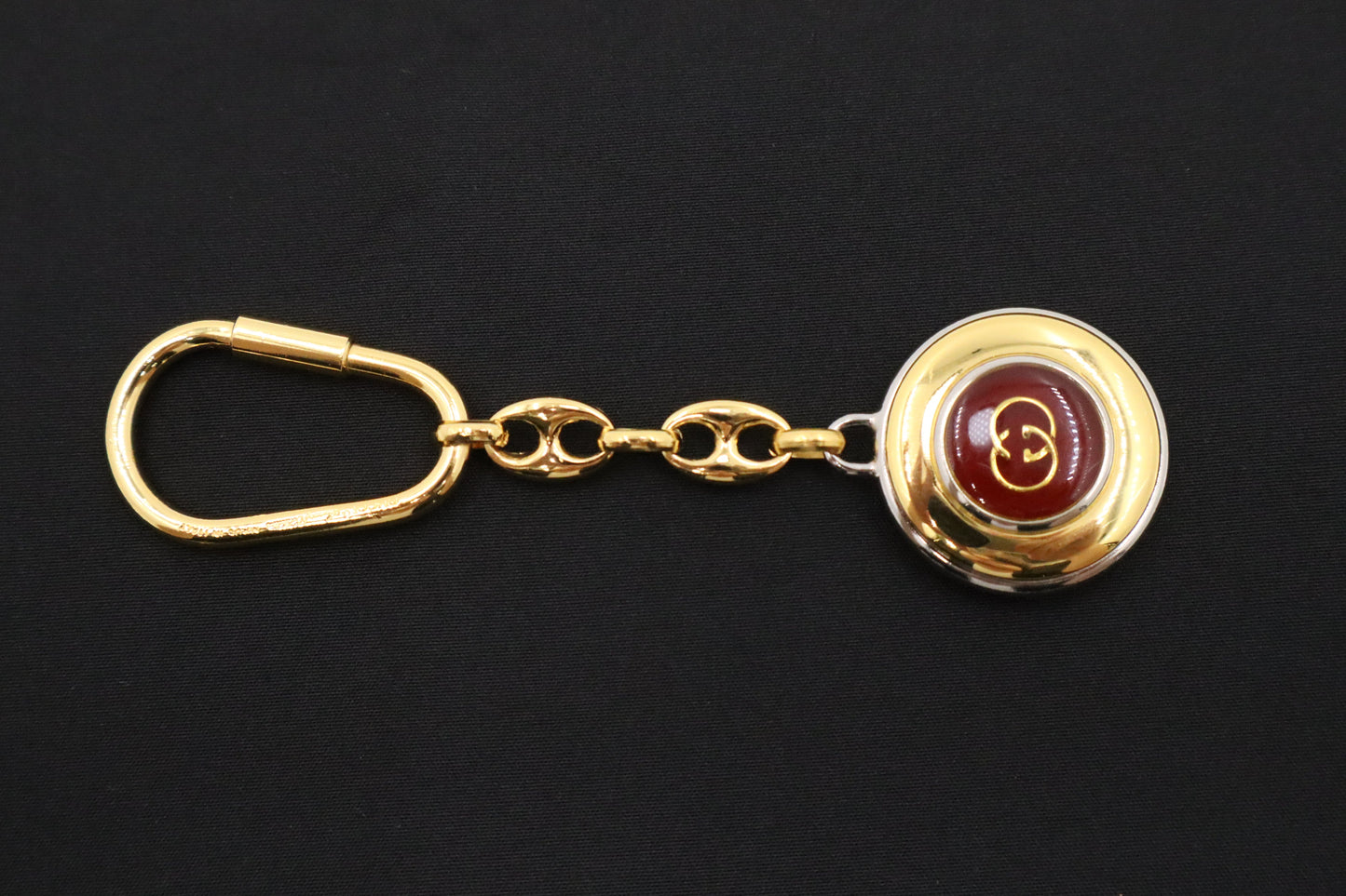 Gucci Accessory Collection Key Chain in Gold-toned Silver