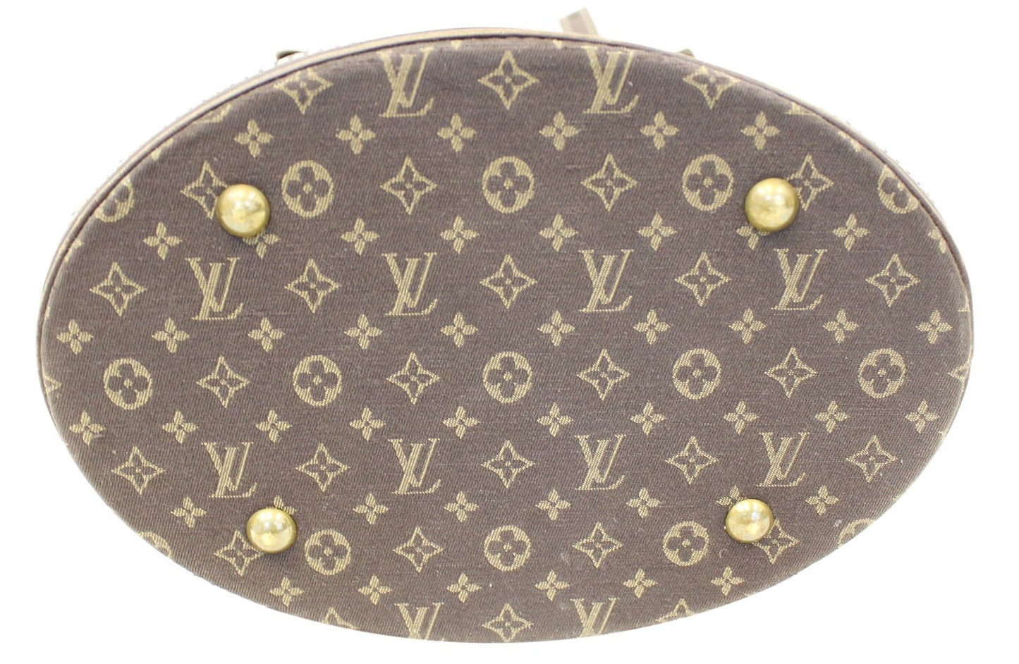 LOUIS VUITTON Monogram Mini Lin Bucket PM Shoulder Bag - Sale