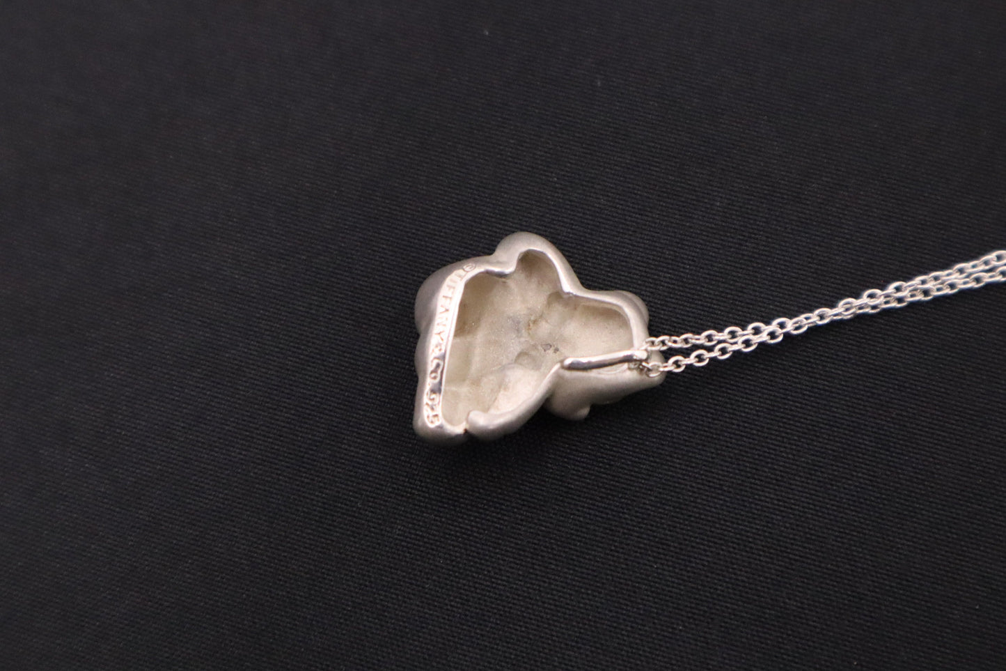 Tiffany & Co. Teddy Bear Necklace in Sterling Silver