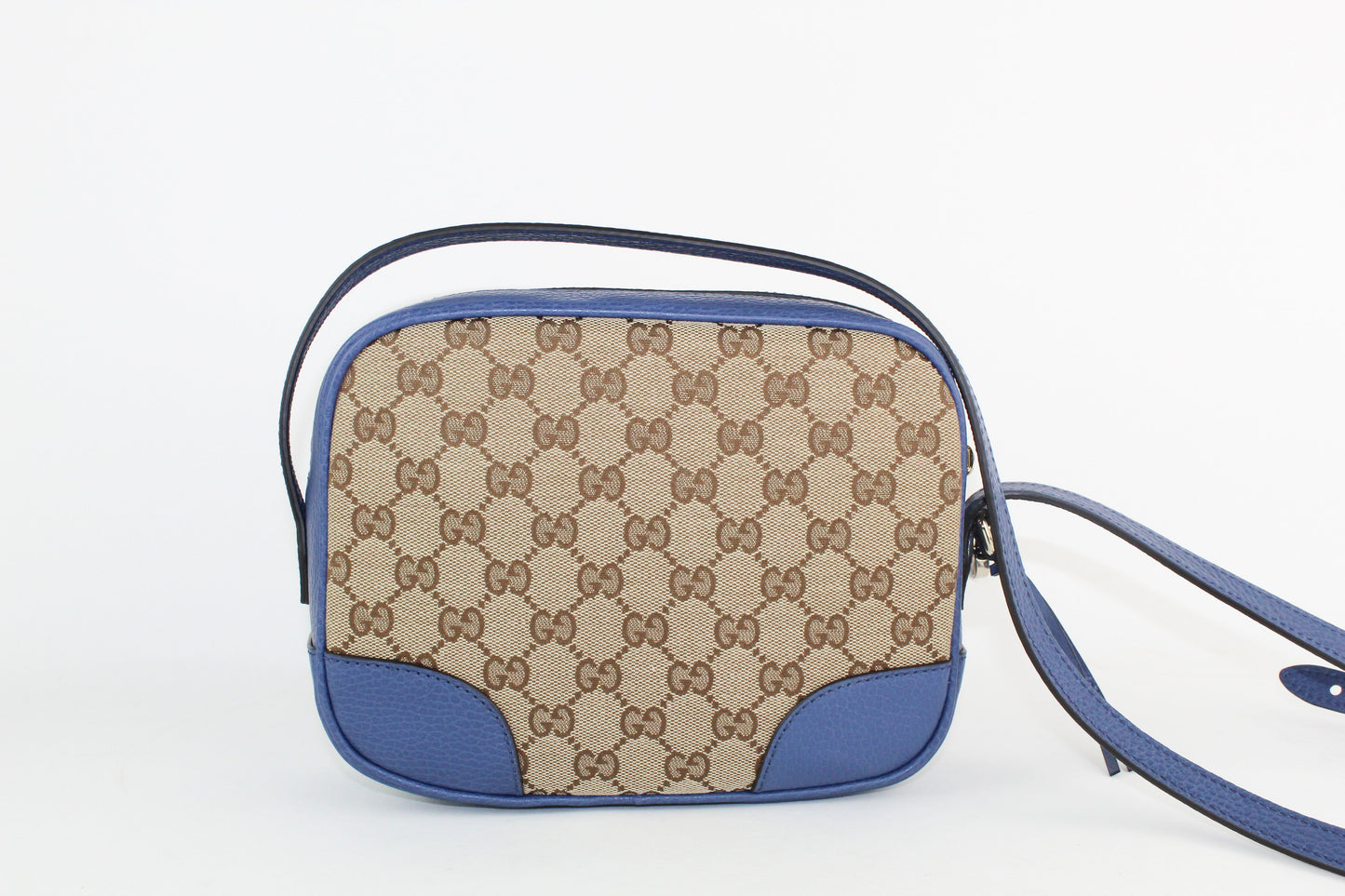 Gucci GG Canvas Bree Bag in Blue