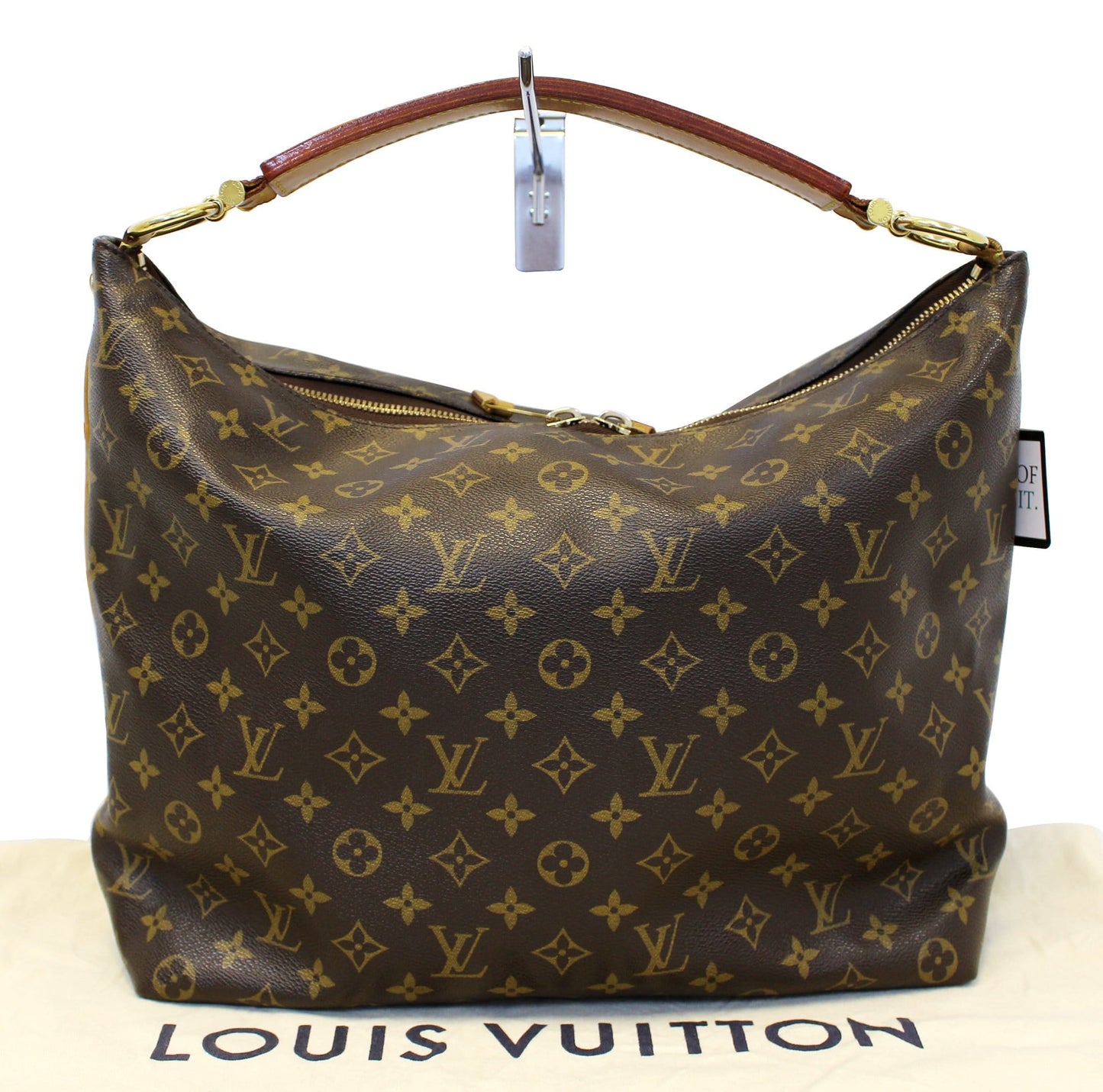 LOUIS VUITTON Monogram Canvas Sully MM Shoulder Bag