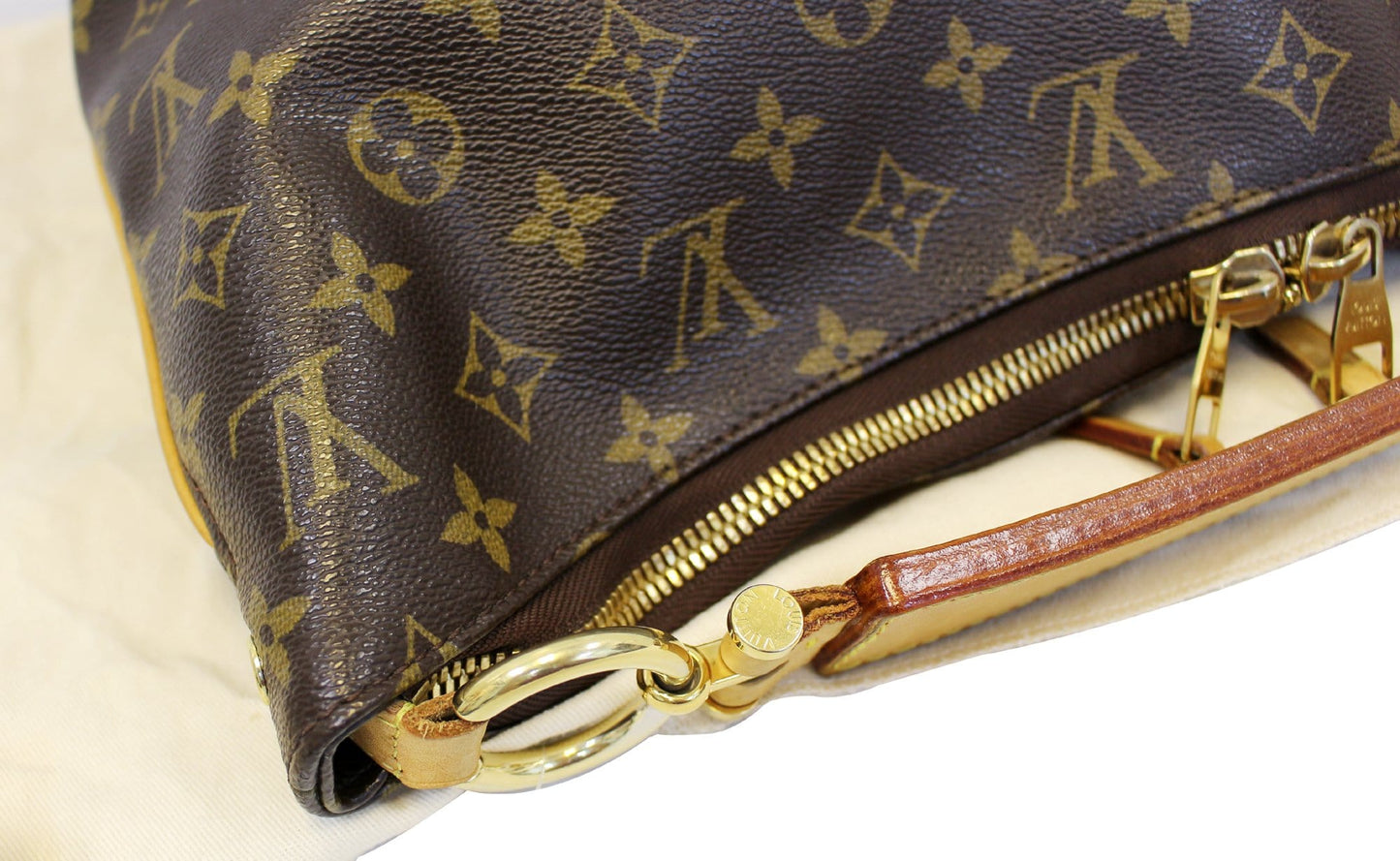 LOUIS VUITTON Monogram Canvas Sully MM Shoulder Bag