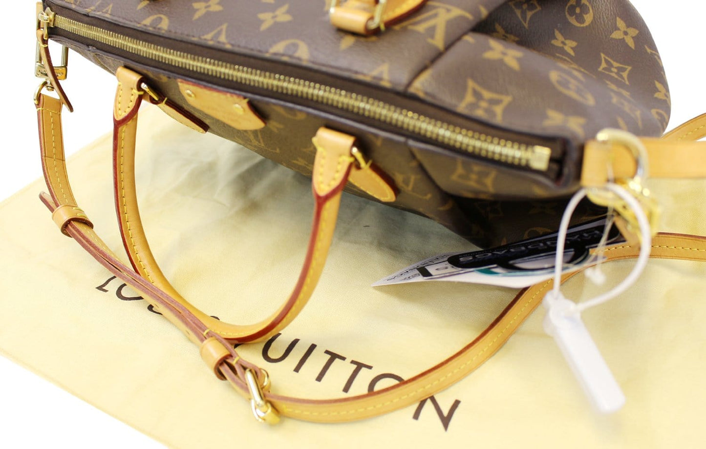 LOUIS VUITTON Monogram Canvas Brown Turenne PM Shoulder Bag