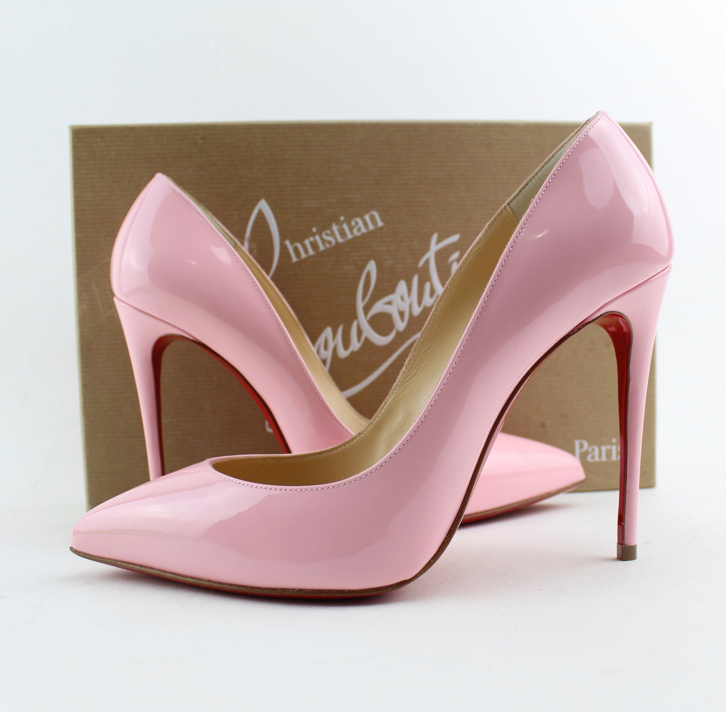 CHRISTIAN LOUBOUTIN PIGALLE FOLLIES 100MM SIZE 36.5