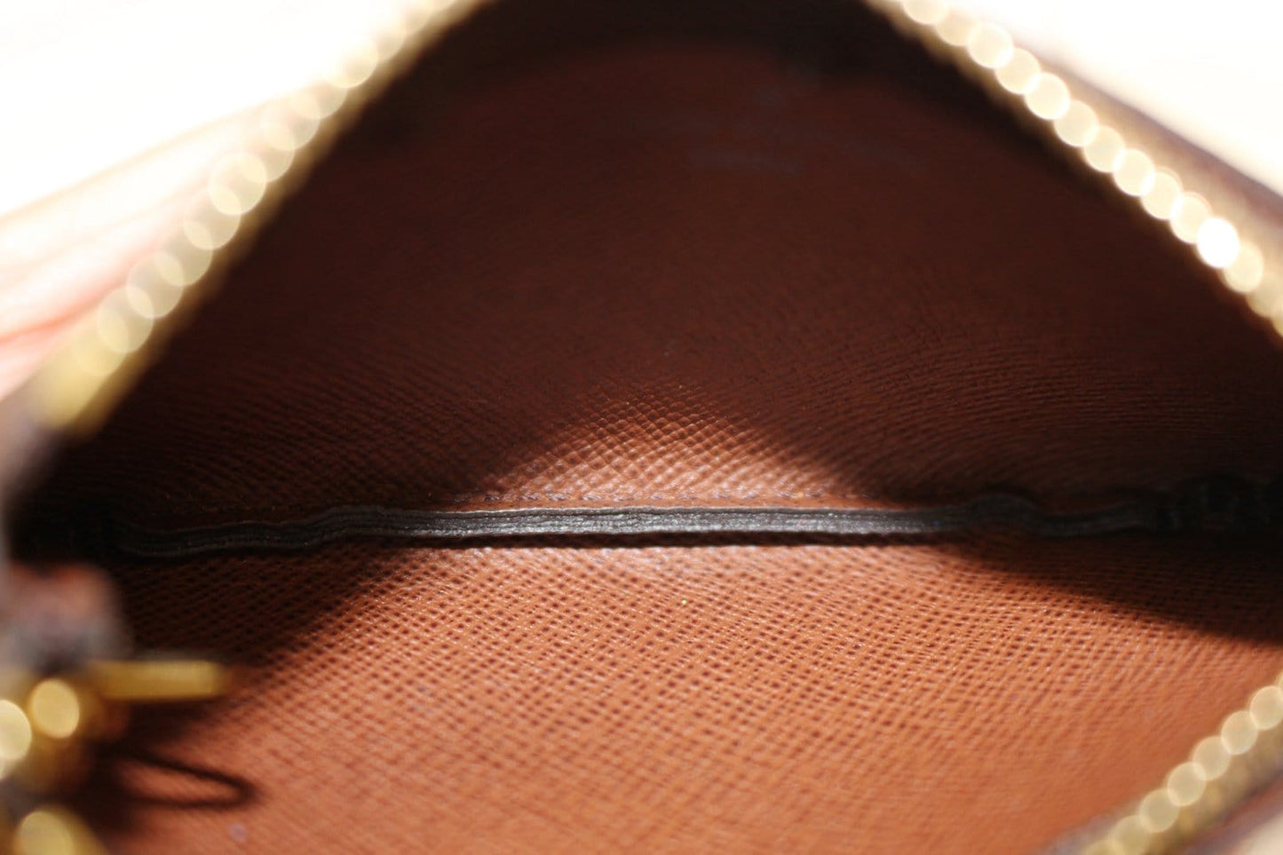 LOUIS VUITTON Monogram Canvas Pochette Key Cles Coin Case