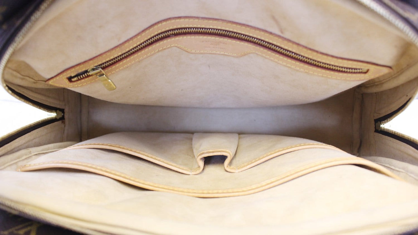 LOUIS VUITTON Monogram Canvas Rivoli Briefcase Satchel Bag