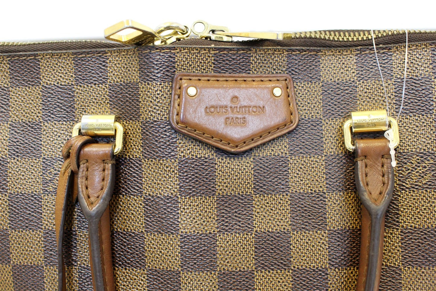 LOUIS VUITTON Damier Ebene Belmont Shoulder Handbag