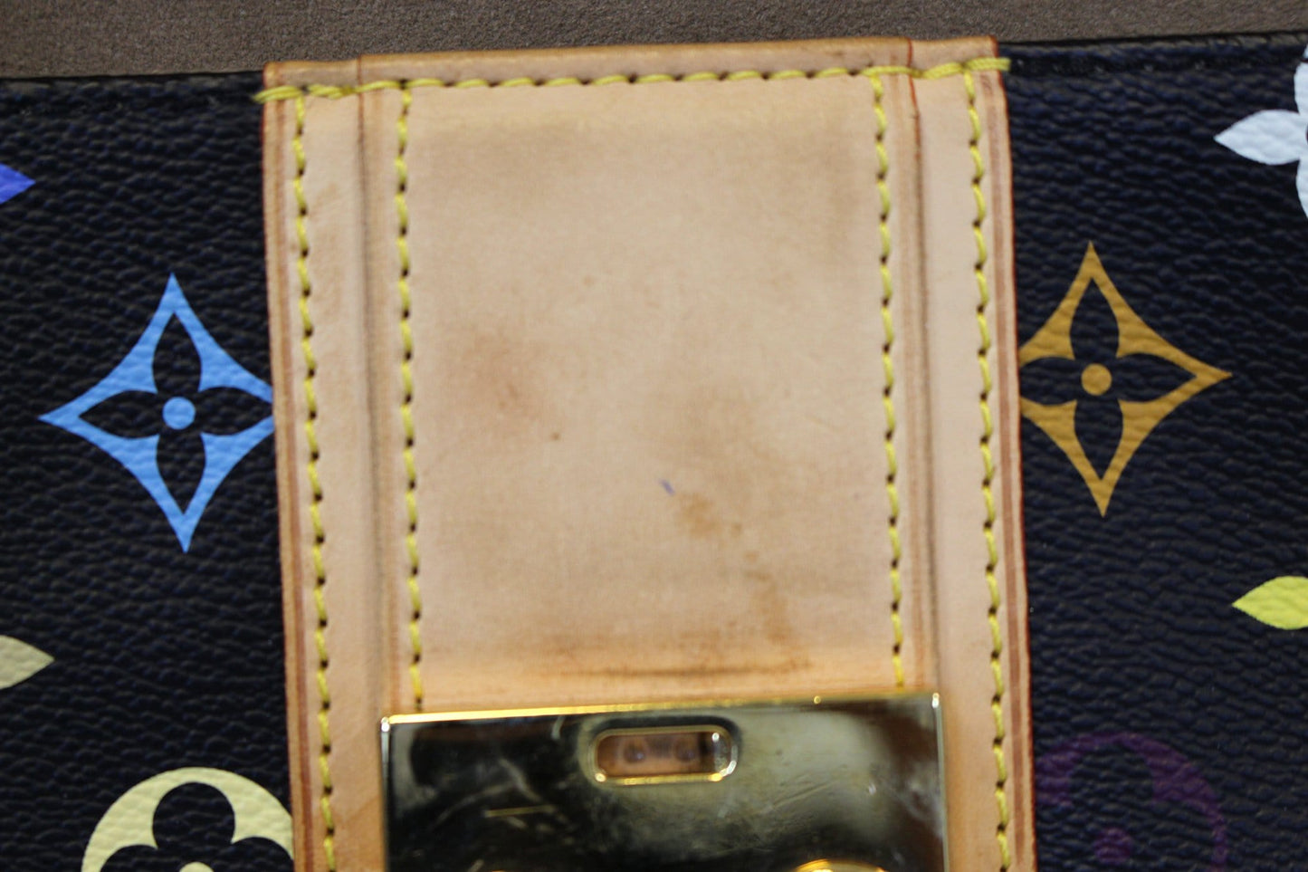 LOUIS VUITTON Black Monogram Multicolore Courtney Clutch Bag