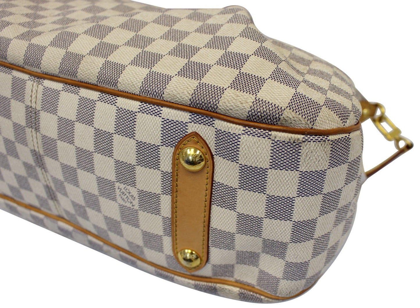 LOUIS VUITTON Damier Azur Siracusa GM Shoulder Handbag