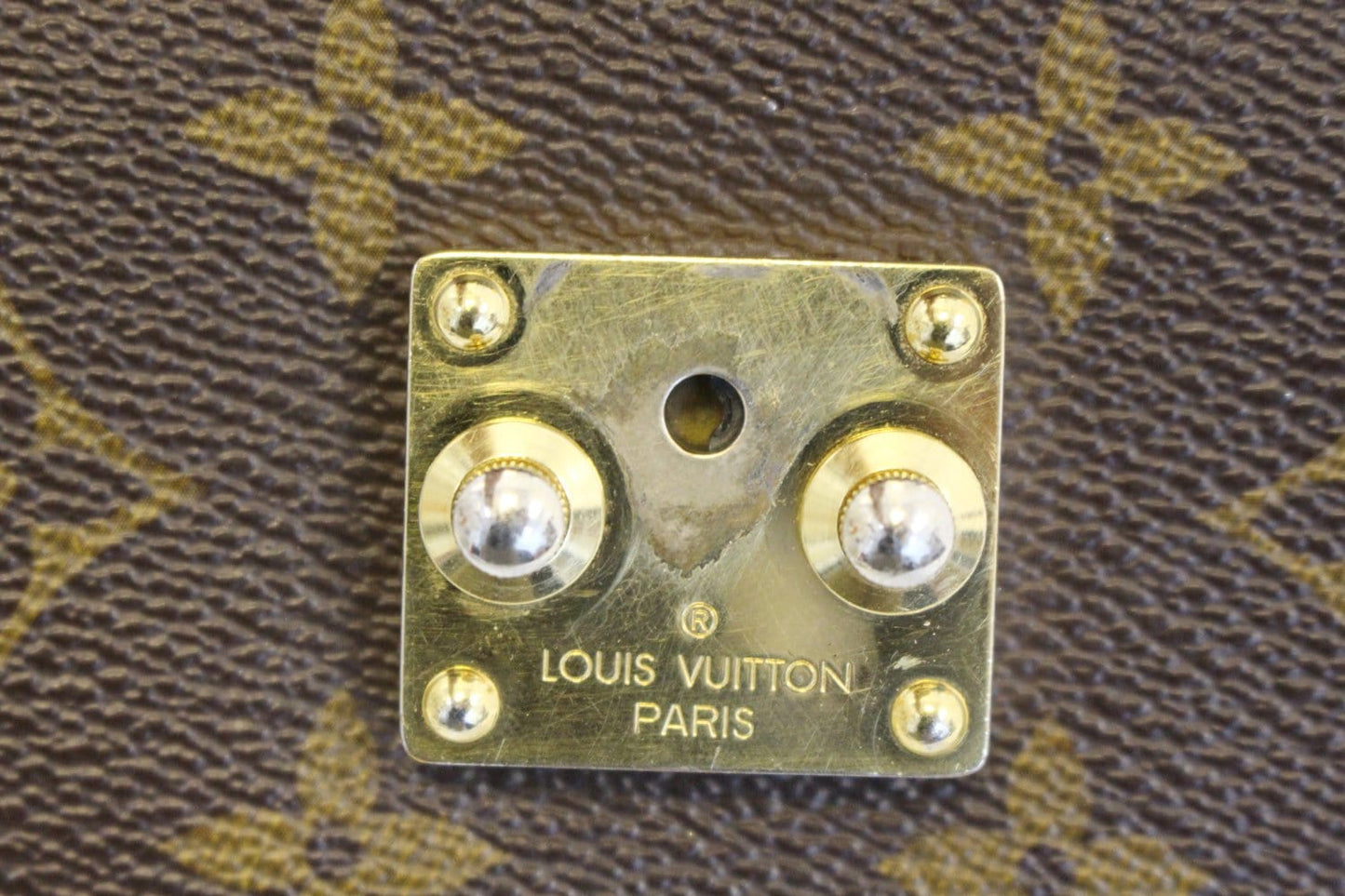 LOUIS VUITTON Monogram Canvas Metis Pochette Crossbody Bag