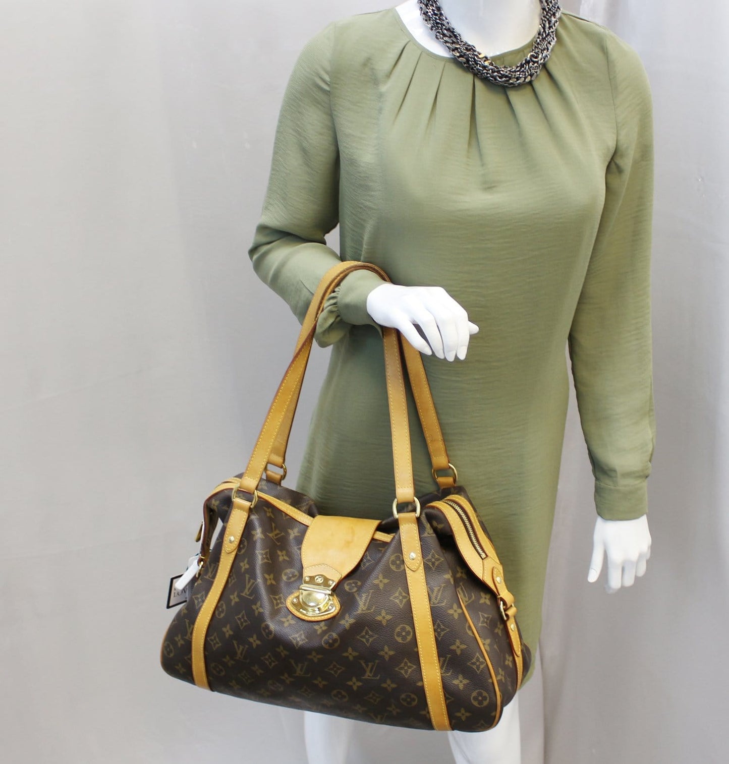 Louis Vuitton Monogram Canvas Stresa GM Tote Shoulder Bag