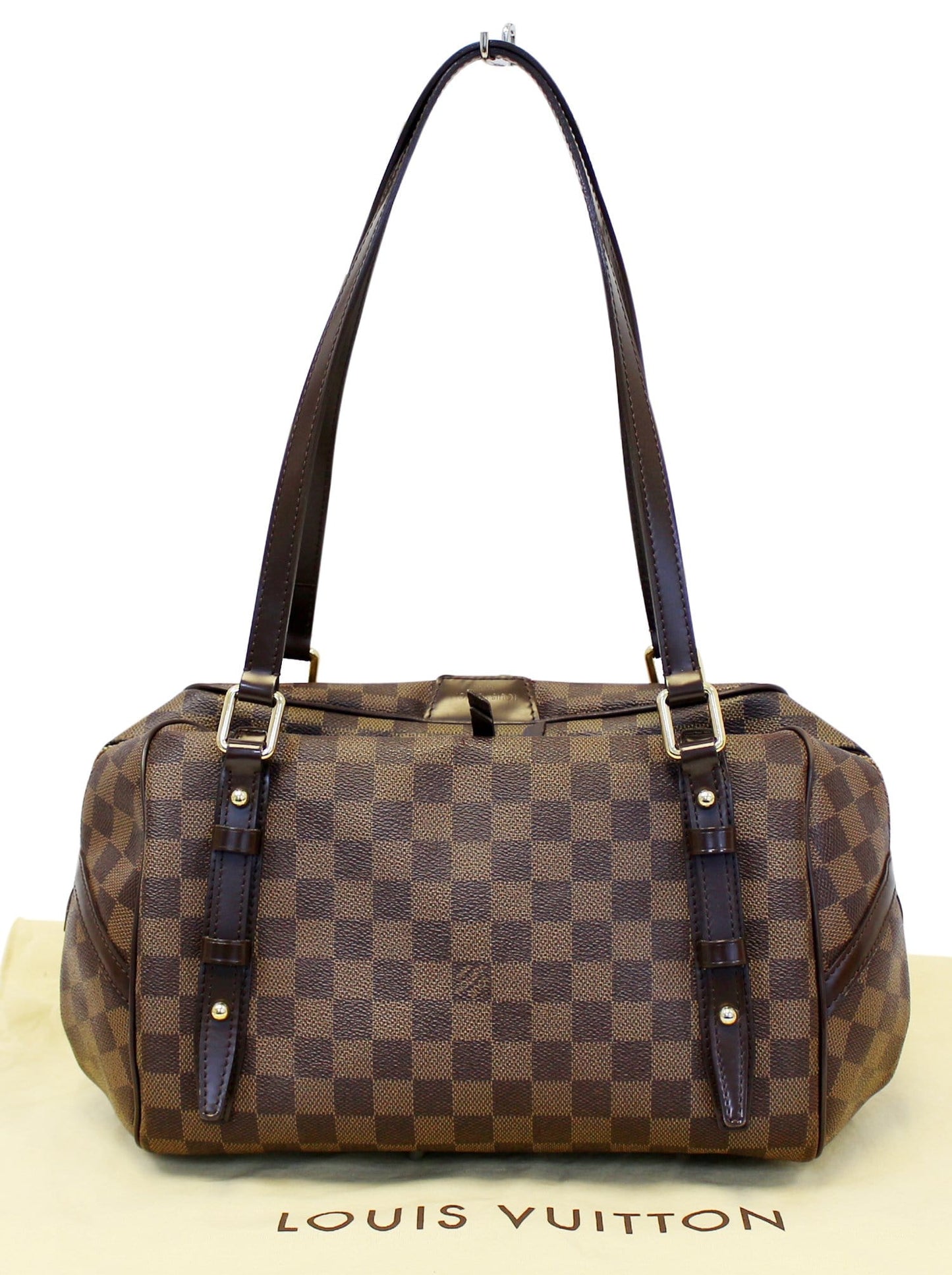 LOUIS VUITTON Damier Ebene Rivington PM Shoulder Bag - Sale ( Damage Please see the pictures )