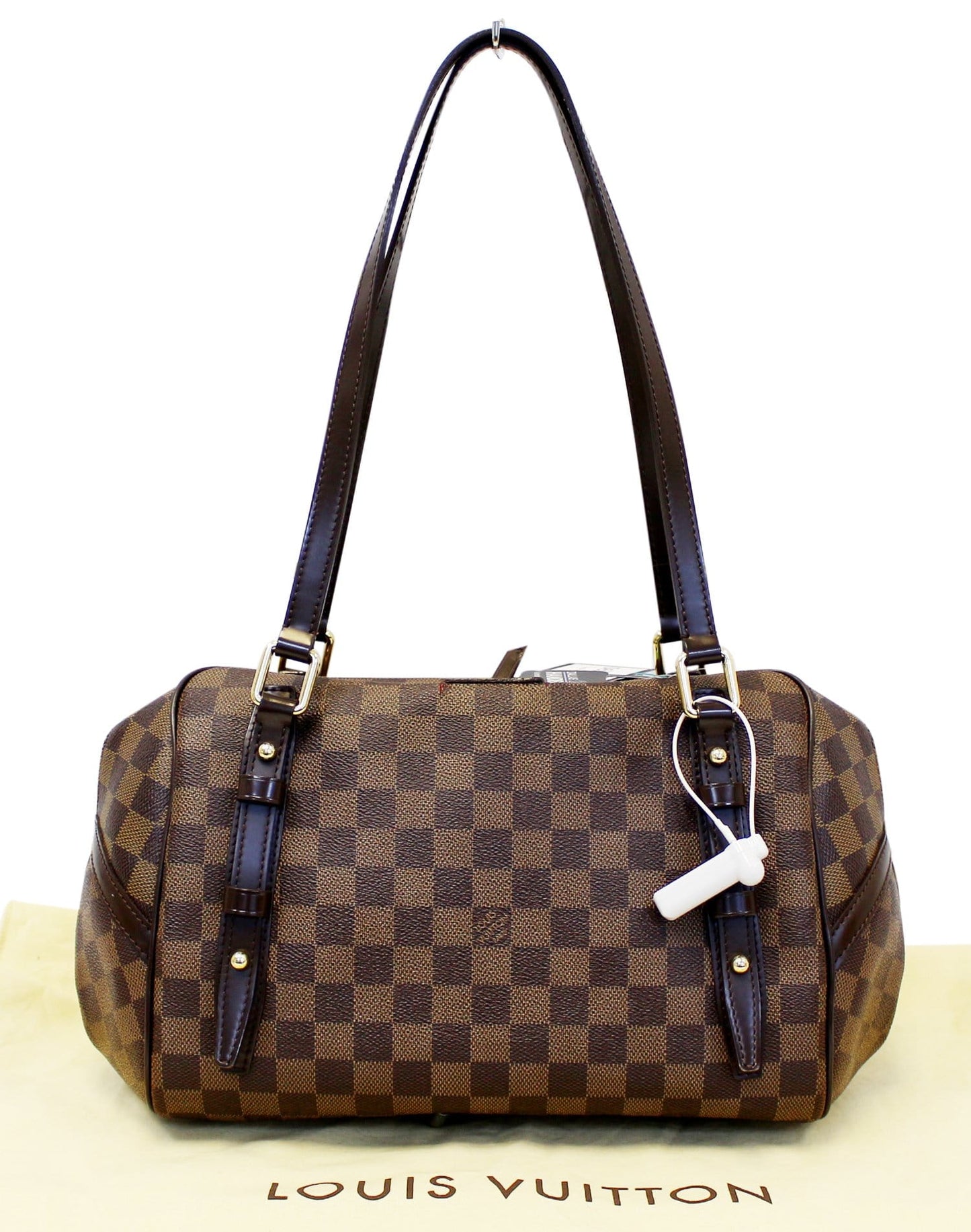 LOUIS VUITTON Damier Ebene Rivington PM Shoulder Bag - Sale ( Damage Please see the pictures )