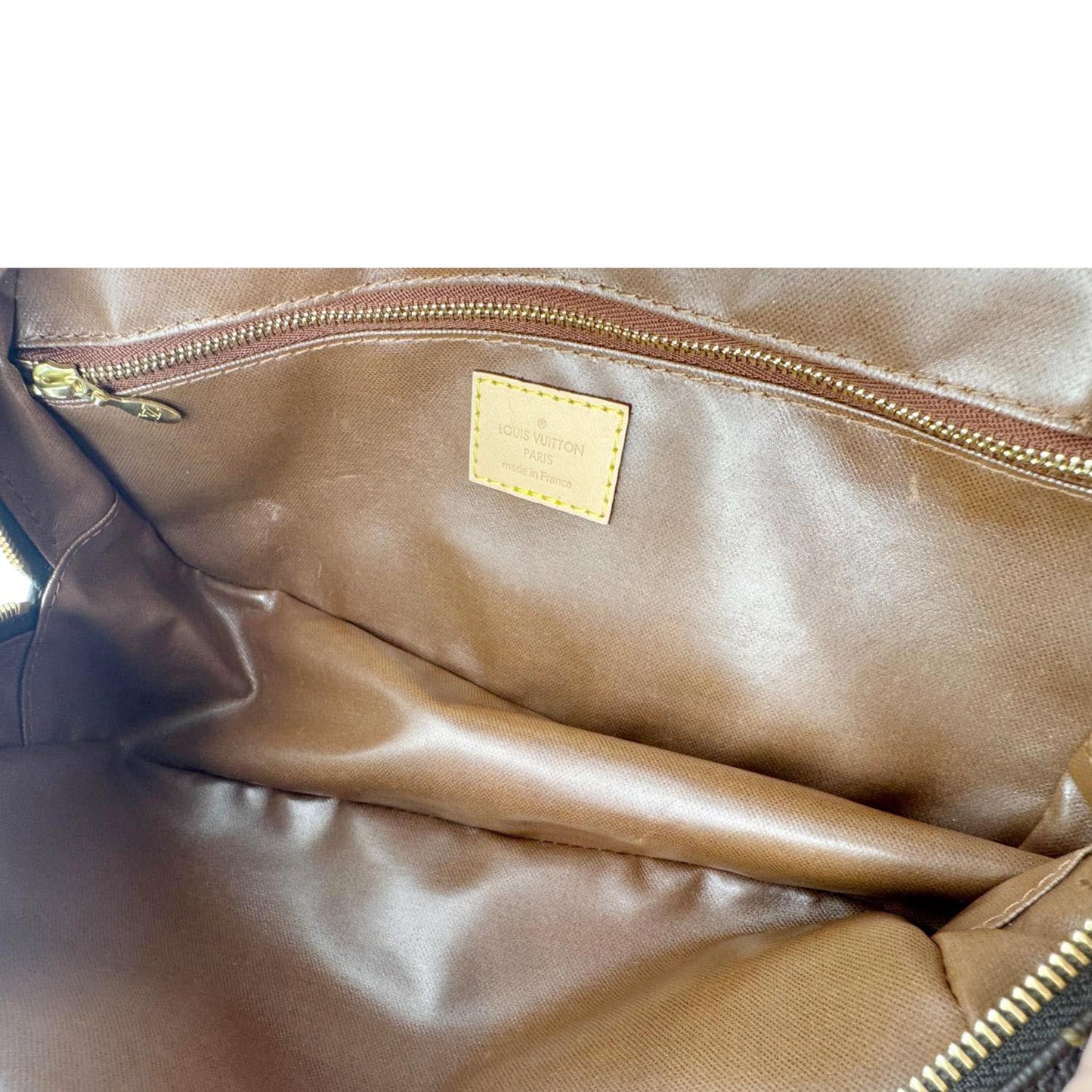 LOUIS VUITTON Toiletry 25 Monogram Canvas Cosmetic Pouch Brown