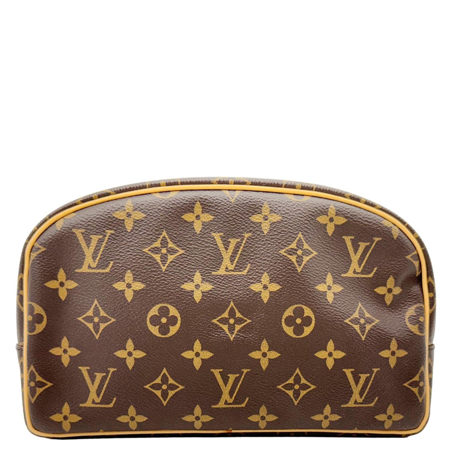 LOUIS VUITTON Toiletry 25 Monogram Canvas Cosmetic Pouch Brown