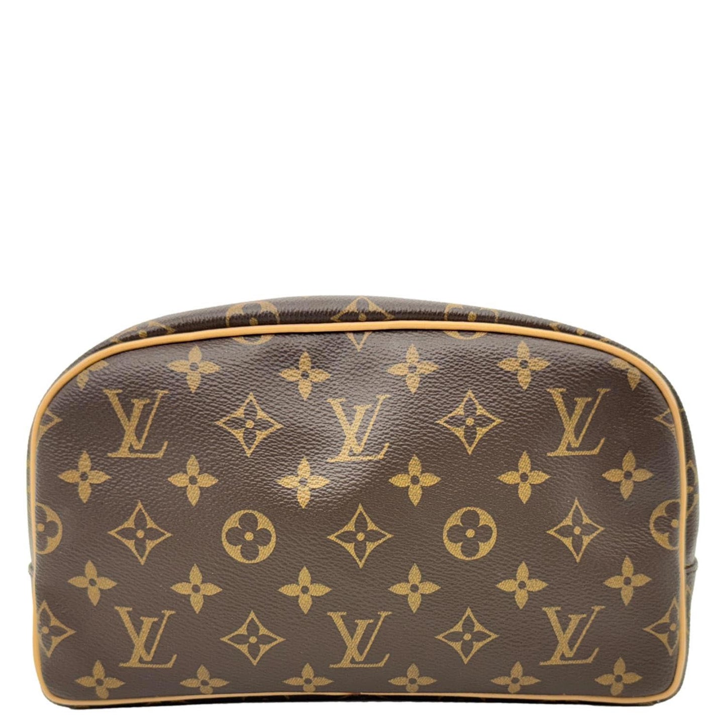 LOUIS VUITTON Toiletry 25 Monogram Canvas Cosmetic Pouch Brown