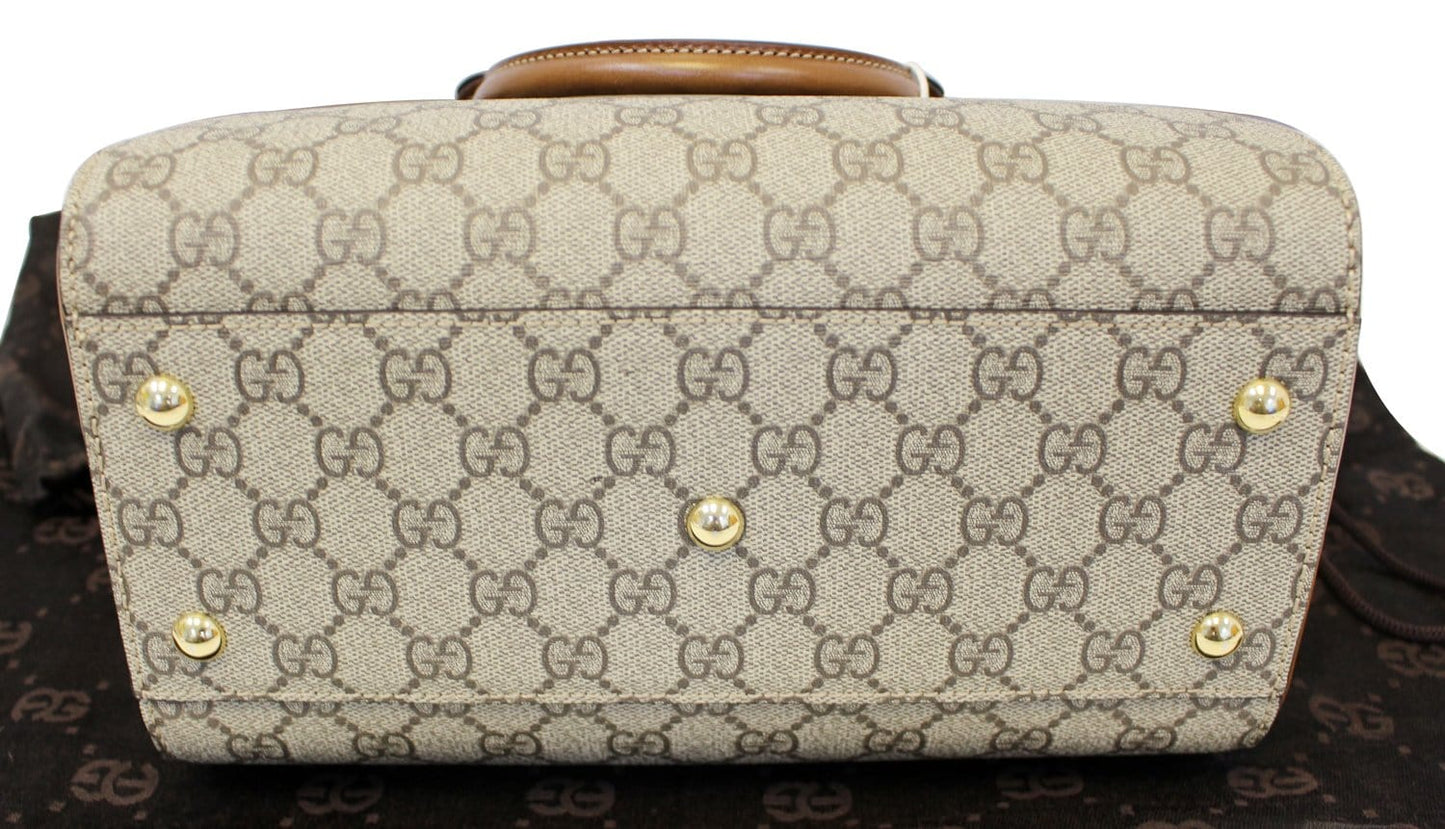 GUCCI GG Monogram supreme Boston Travel Bag 409529