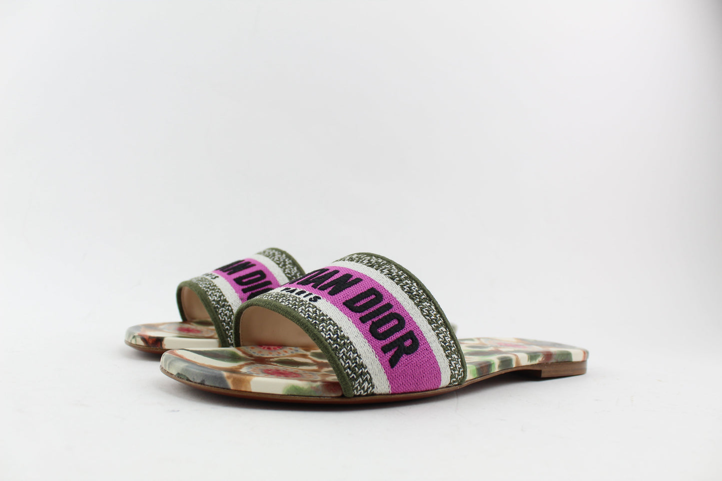 CHRISTIAN DIOR DWAY MULES size 37.5