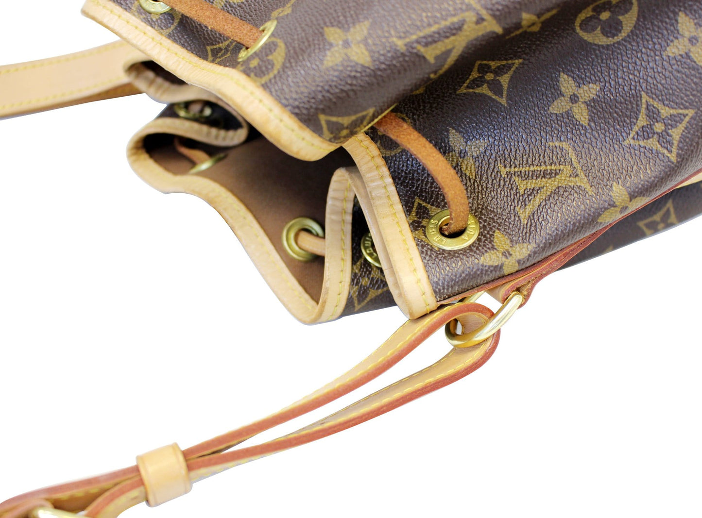 LOUIS VUITTON Monogram Canvas Petit Noe NM Shoulder Bag