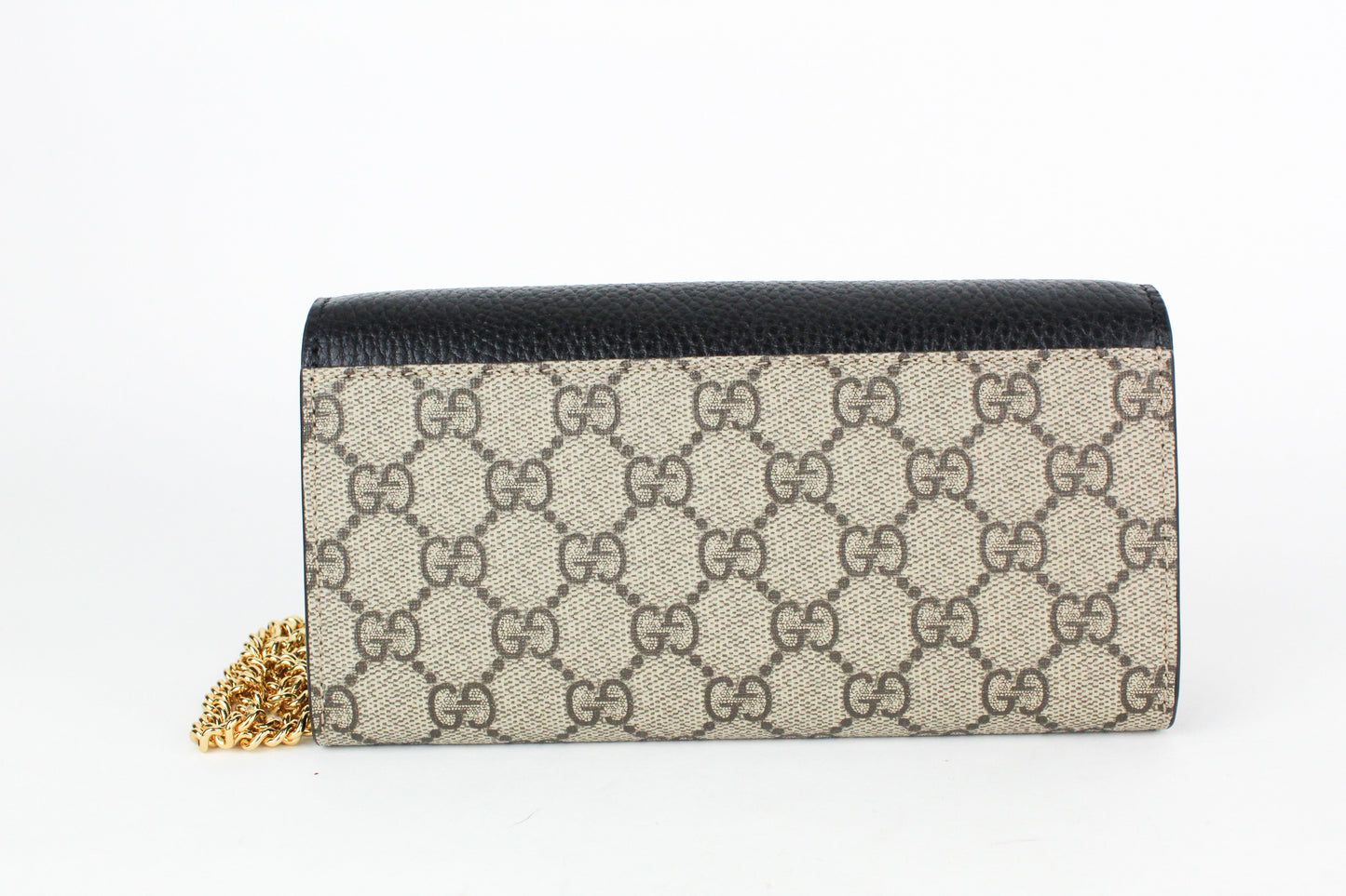 Gucci GG Marmont Chain Wallet in Black