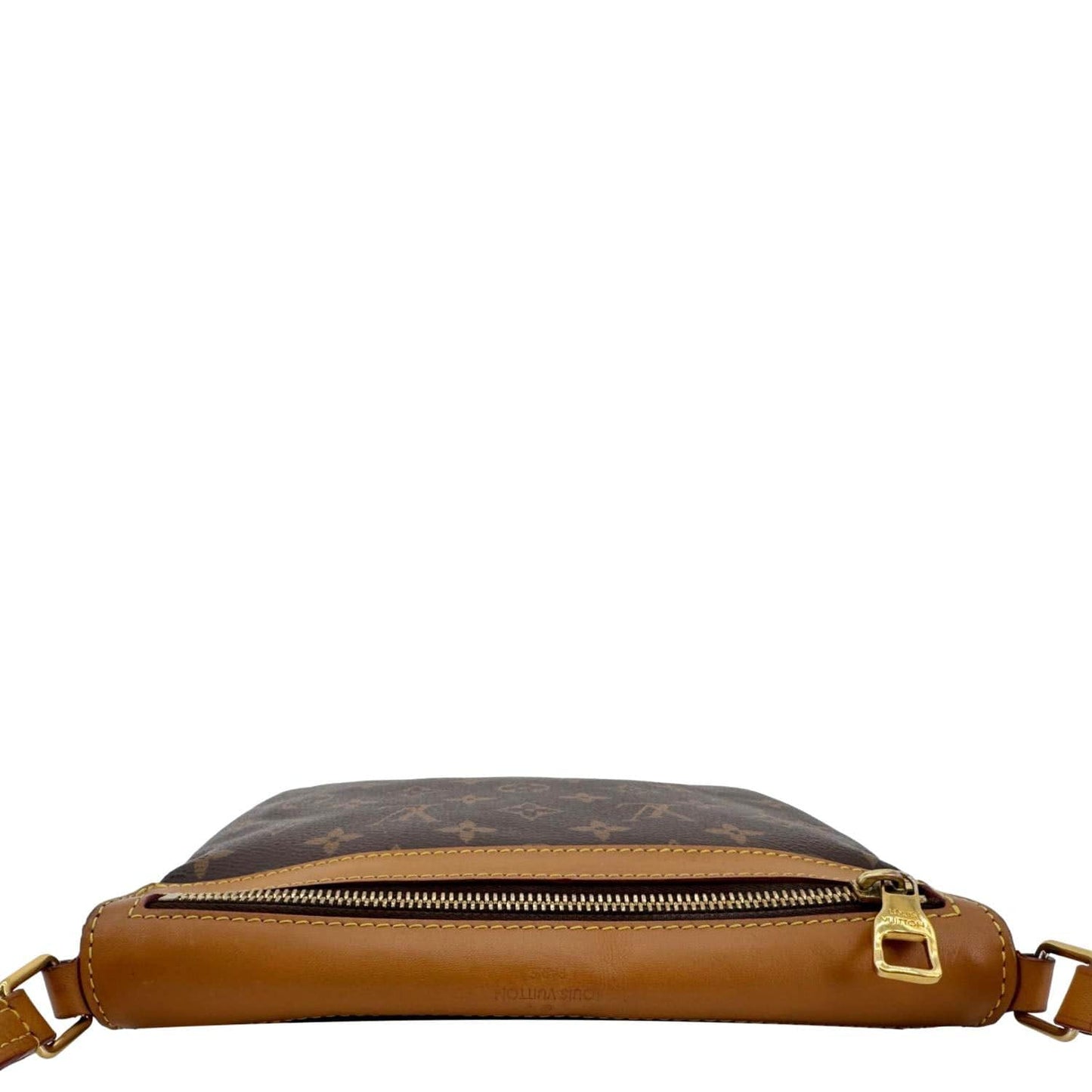 LOUIS VUITTON Saumur PM Monogram Canvas Messenger Bag Brown