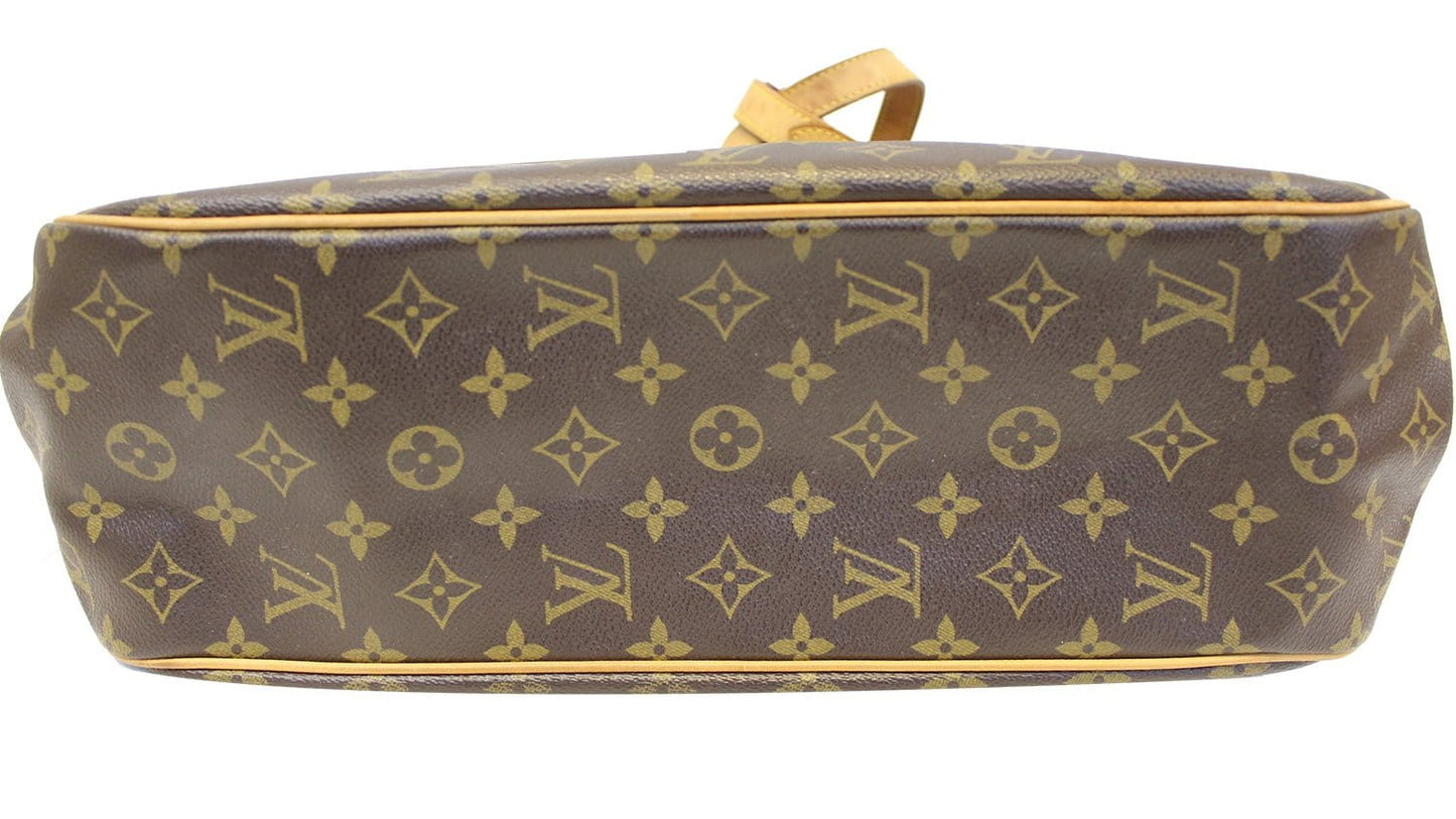 LOUIS VUITTON Monogram Canvas Batignolles Horizontal Shoulder Tote Bag