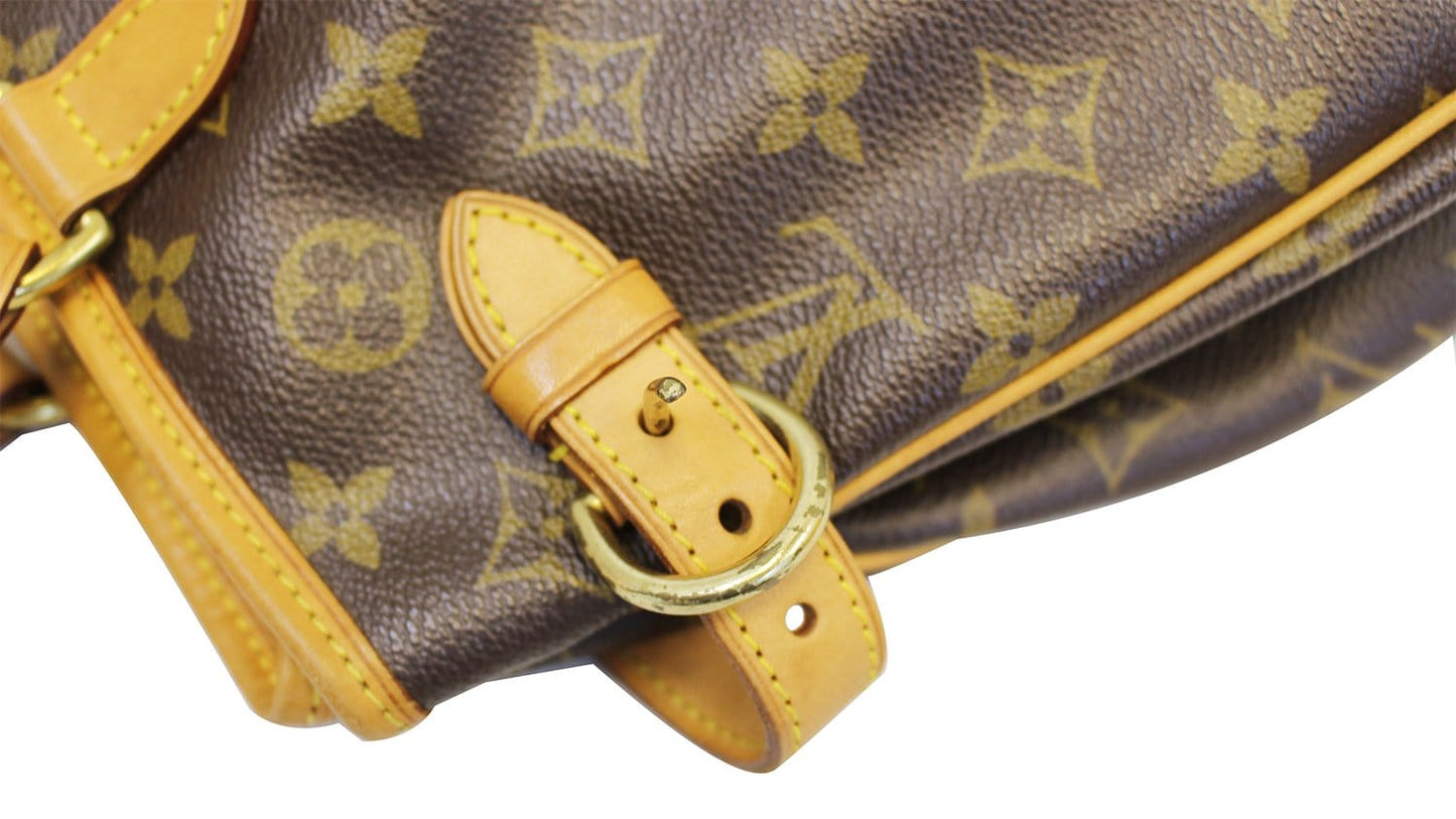 LOUIS VUITTON Monogram Canvas Batignolles Horizontal Shoulder Tote Bag