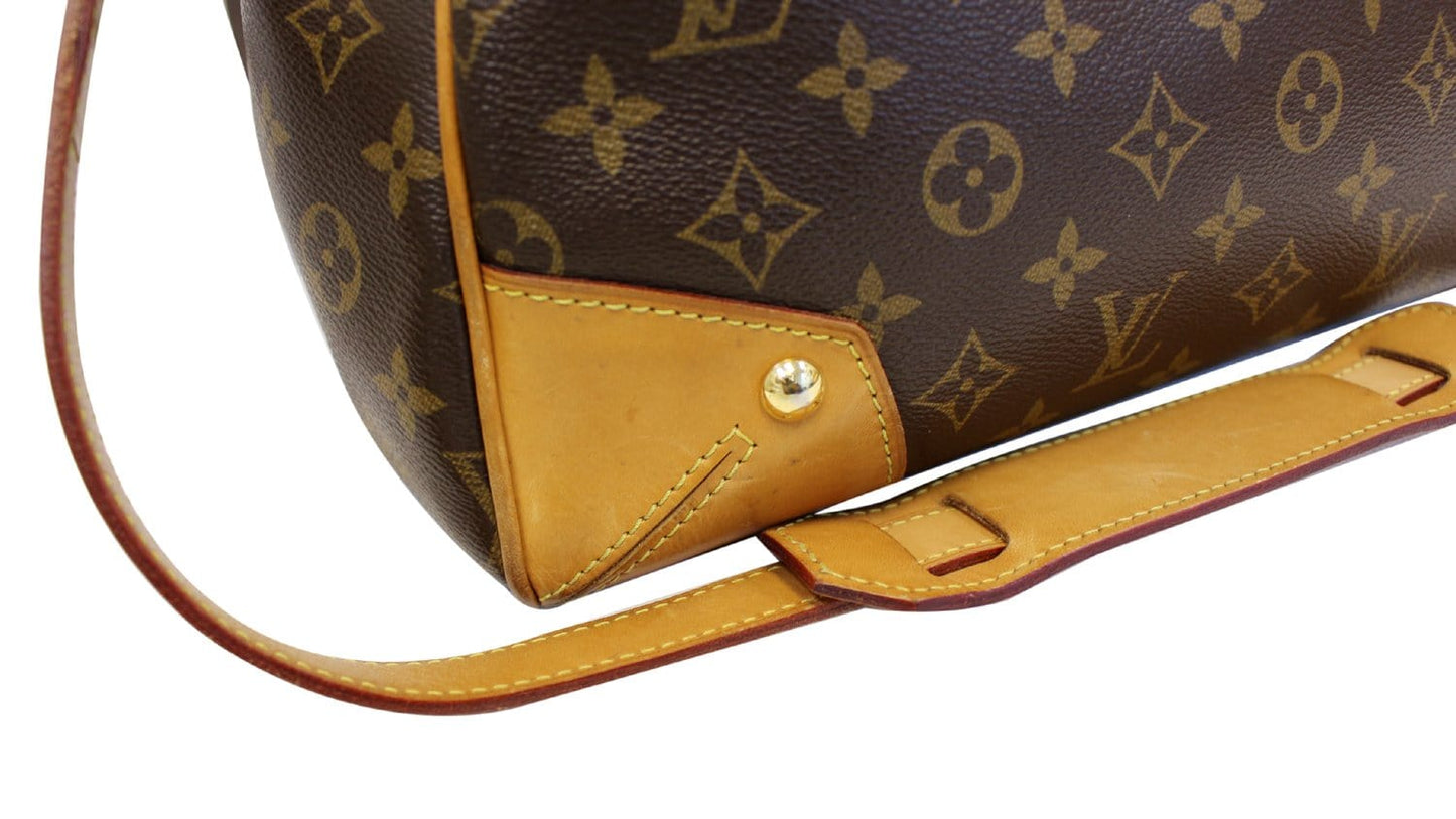 LOUIS VUITTON Monogram Canvas Retiro PM Brown Shoulder Bag