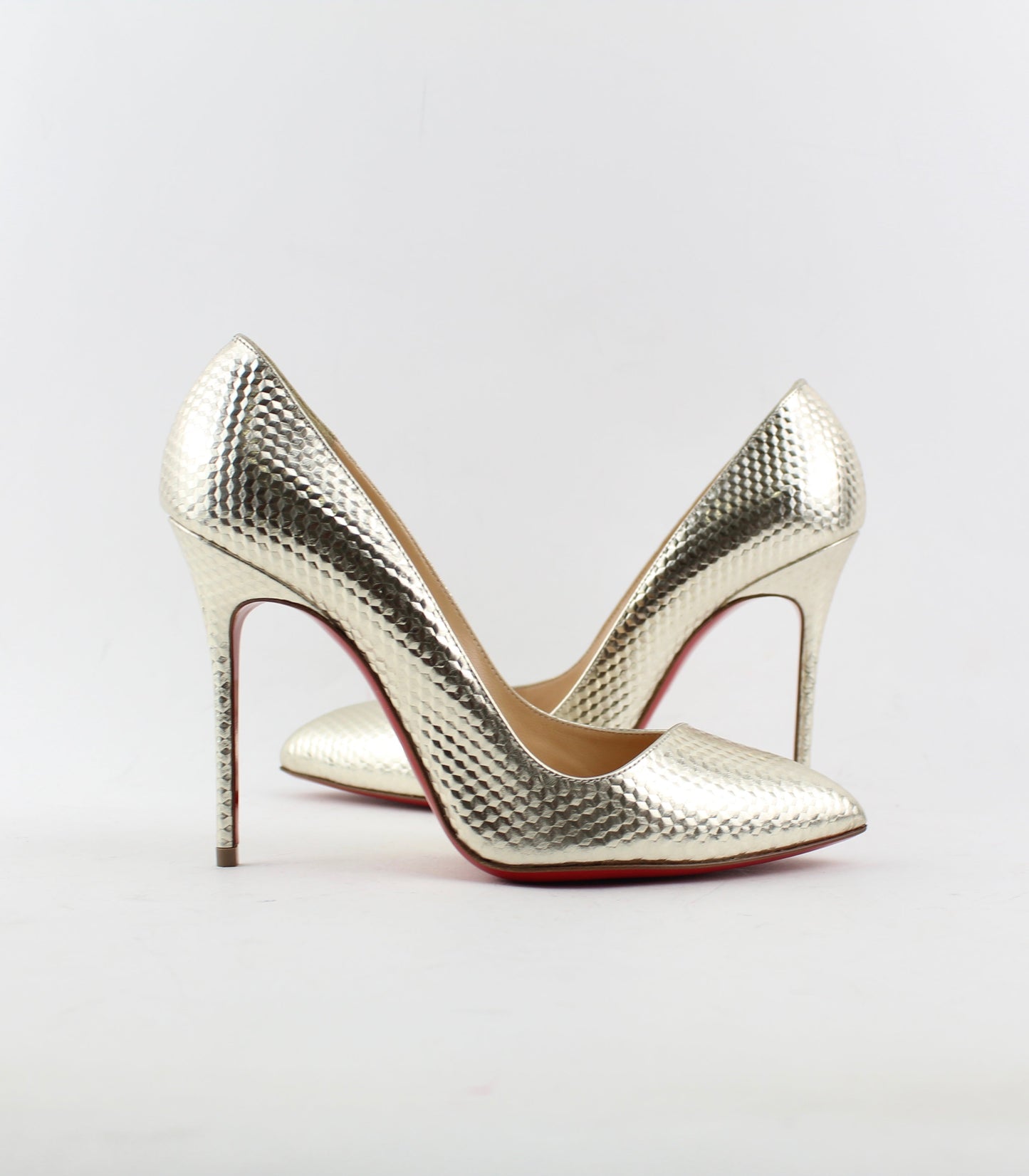 CHRISTIAN LOUBOUTIN CORNEILLE 100 SIZE 37.5