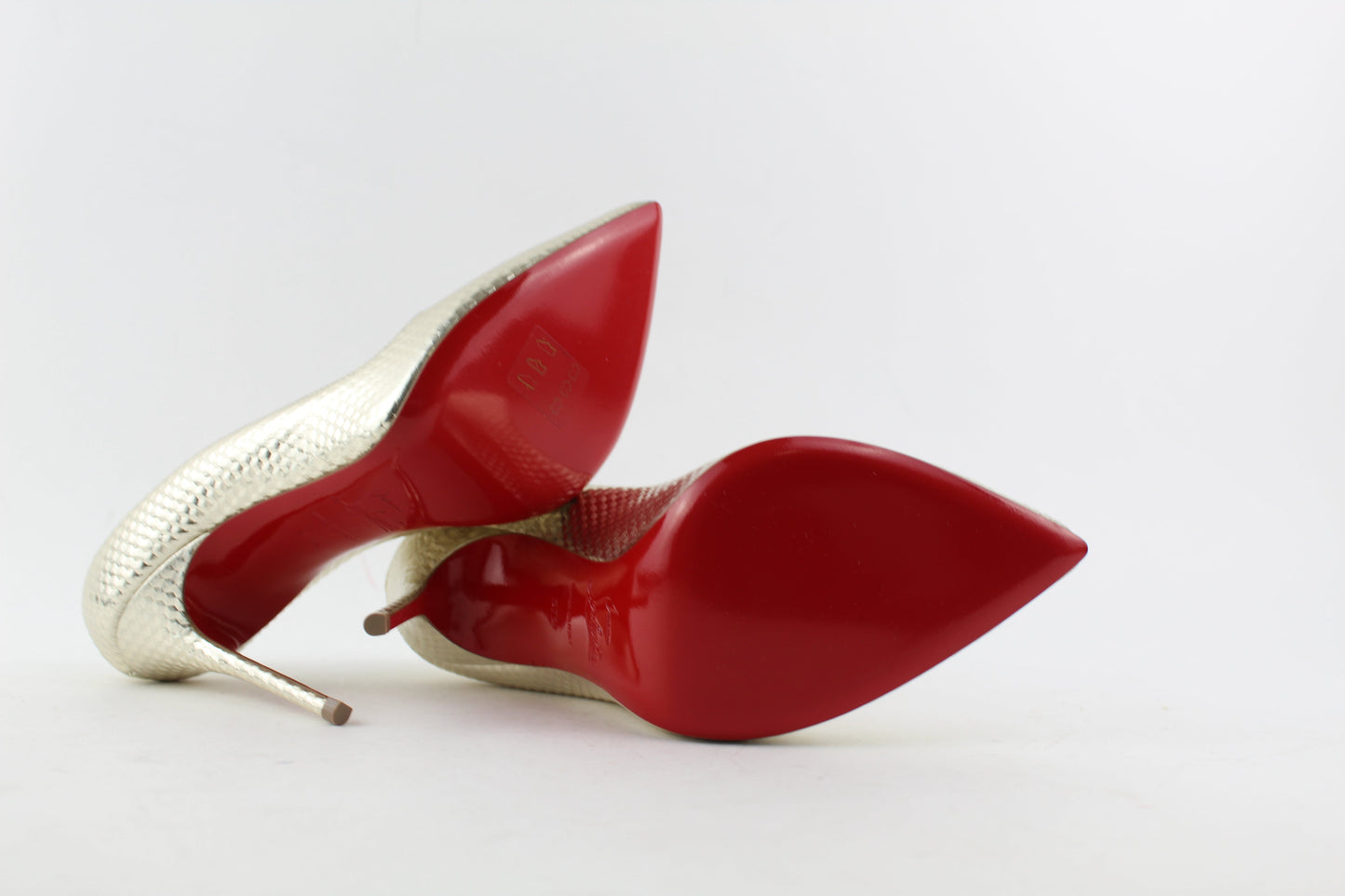 CHRISTIAN LOUBOUTIN CORNEILLE 100 SIZE 37.5
