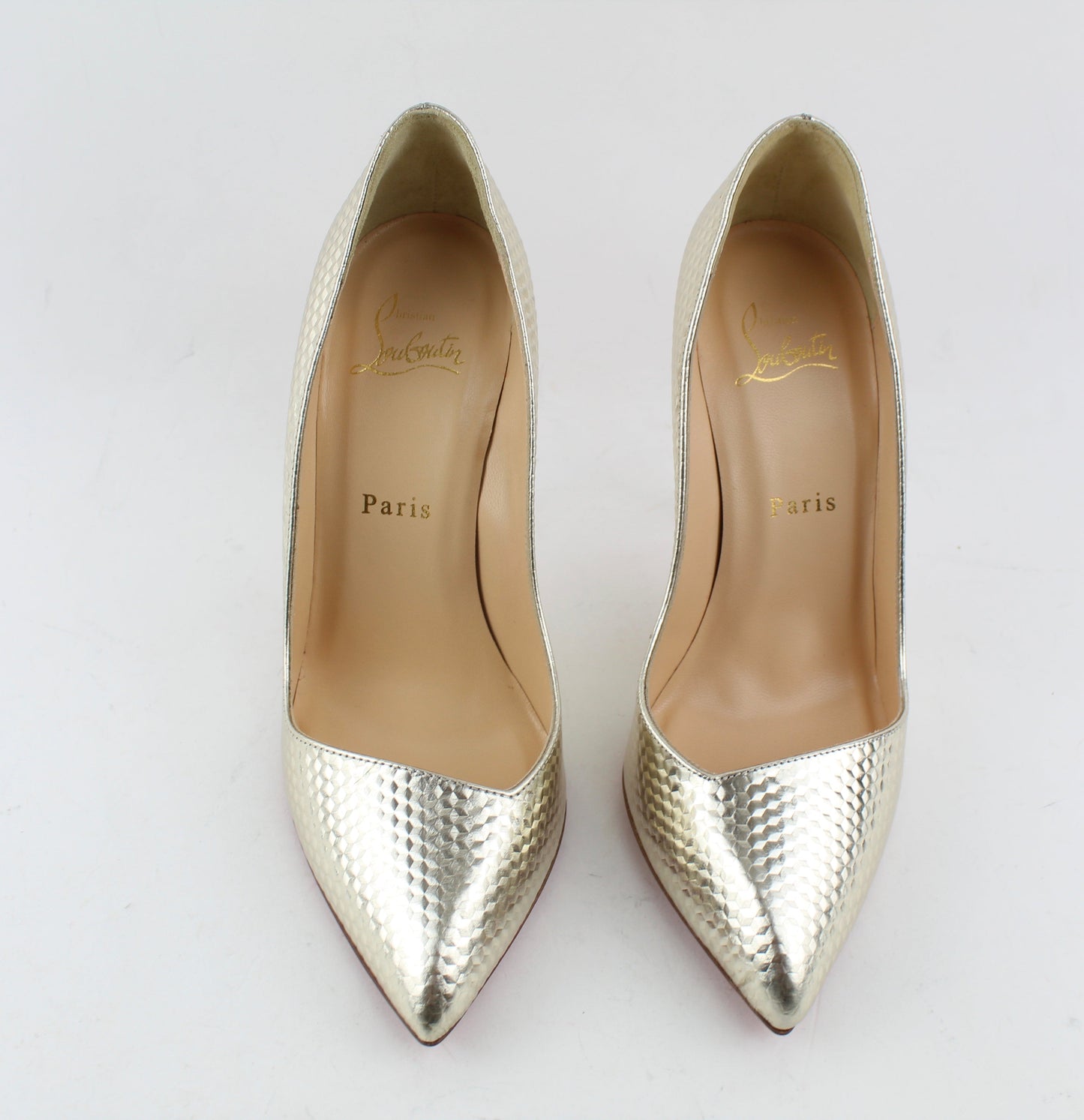CHRISTIAN LOUBOUTIN CORNEILLE 100 SIZE 37.5