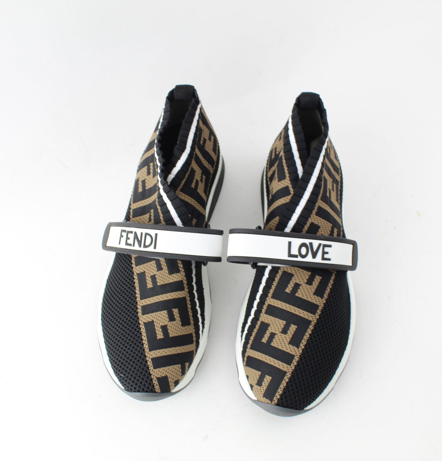 FENDI ROCKOKO SNEAKERS SIZE 38