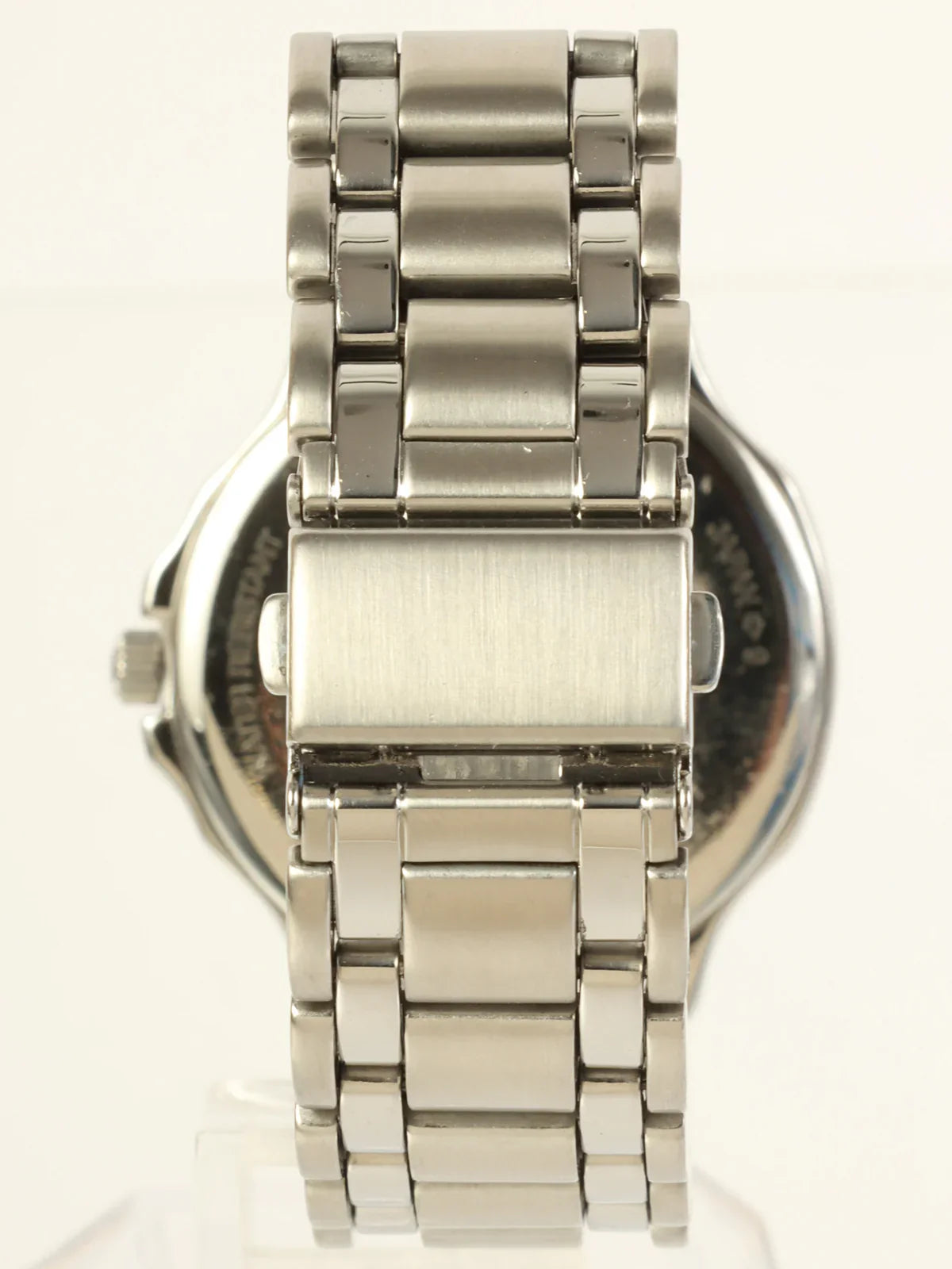 Luxury Burberry Round Logo Face Watch Silver/Black