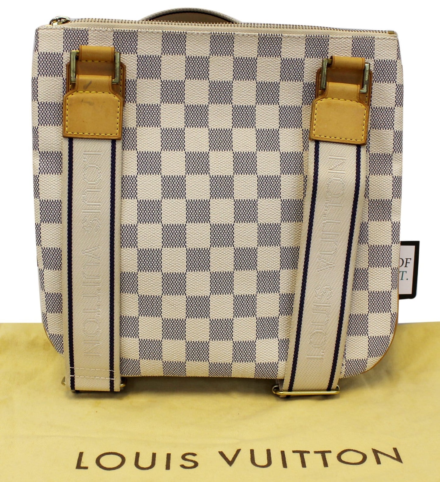 LOUIS VUITTON Damier Azur Pochette Bosphore Crossbody Bag