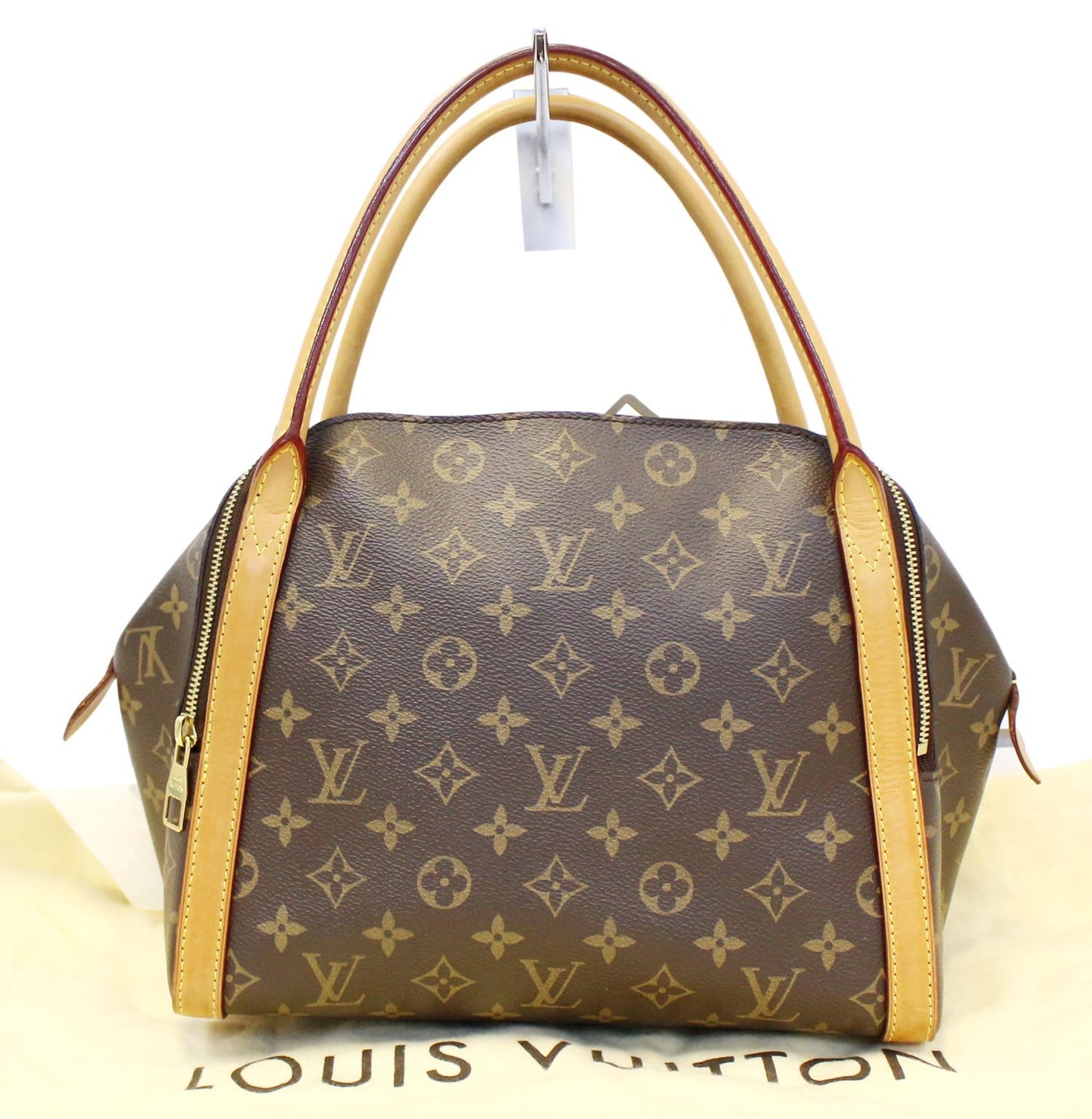 LOUIS VUITTON Monogram Brown Marais MM Satchel Bag