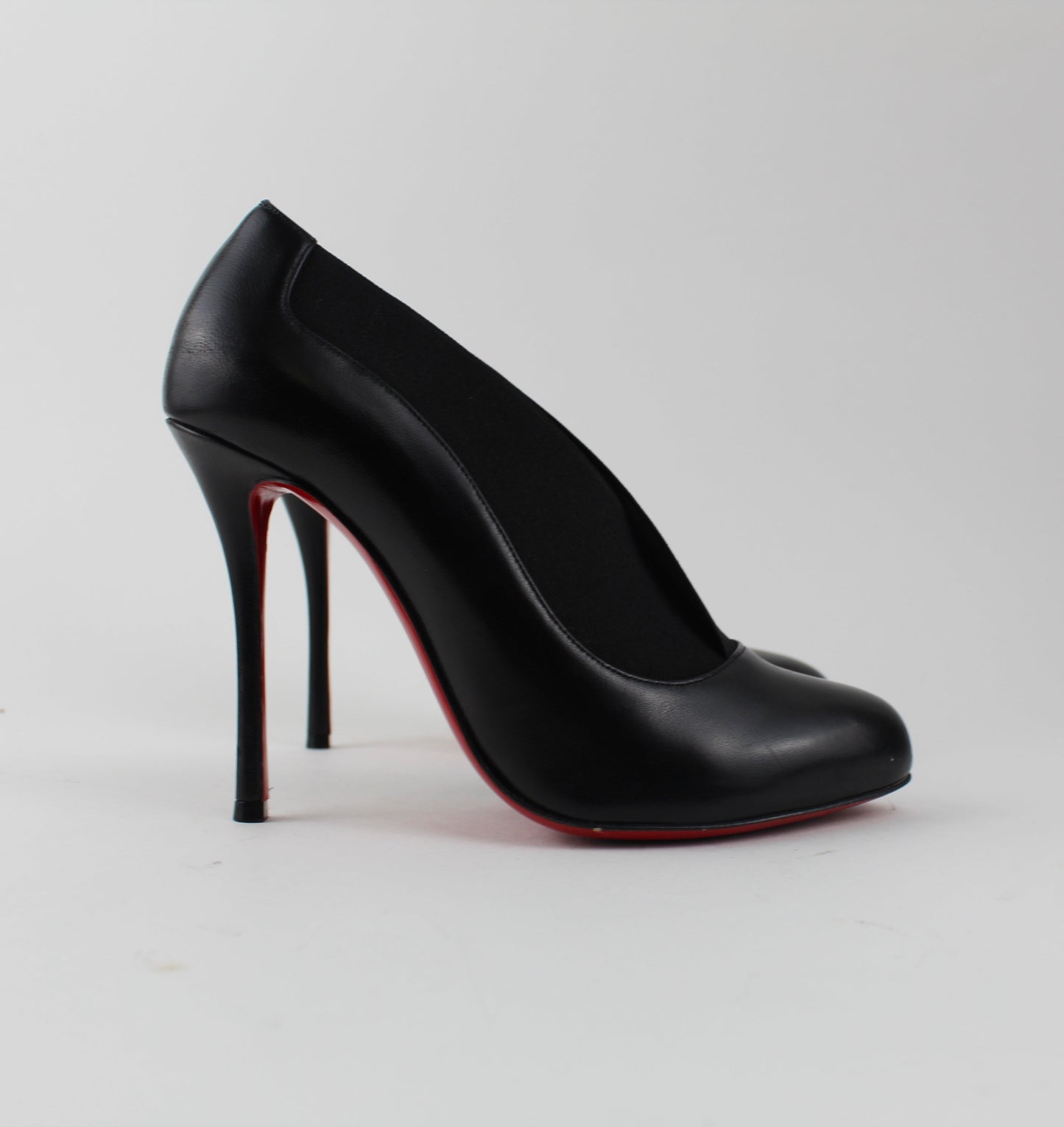 CHRISTIAN LOUBOUTIN TOOT COUVERTE 100MM SIZE 38