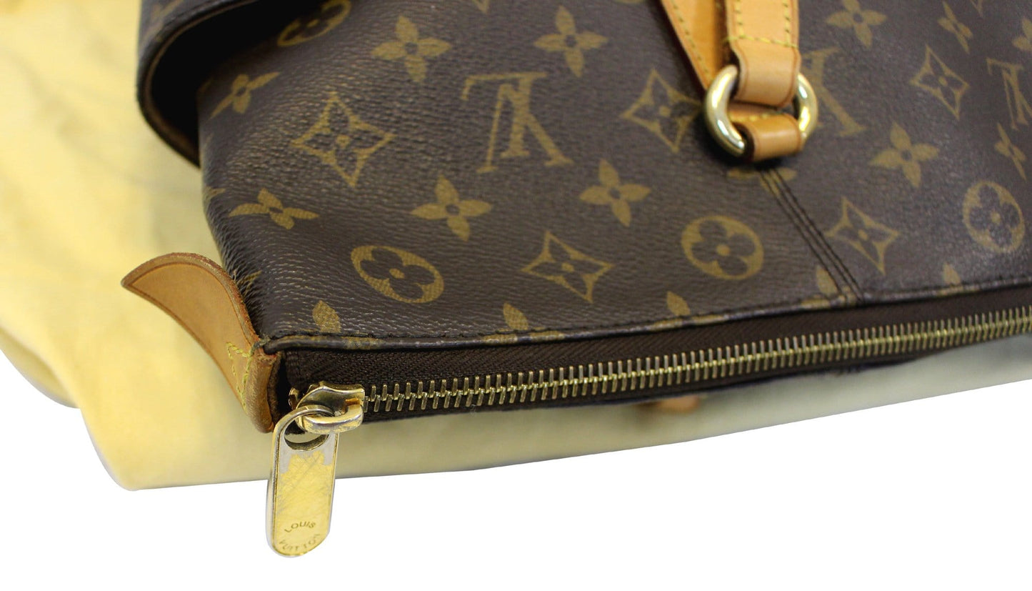 LOUIS VUITTON Monogram Canvas Totally GM Tote Shoulder Bag