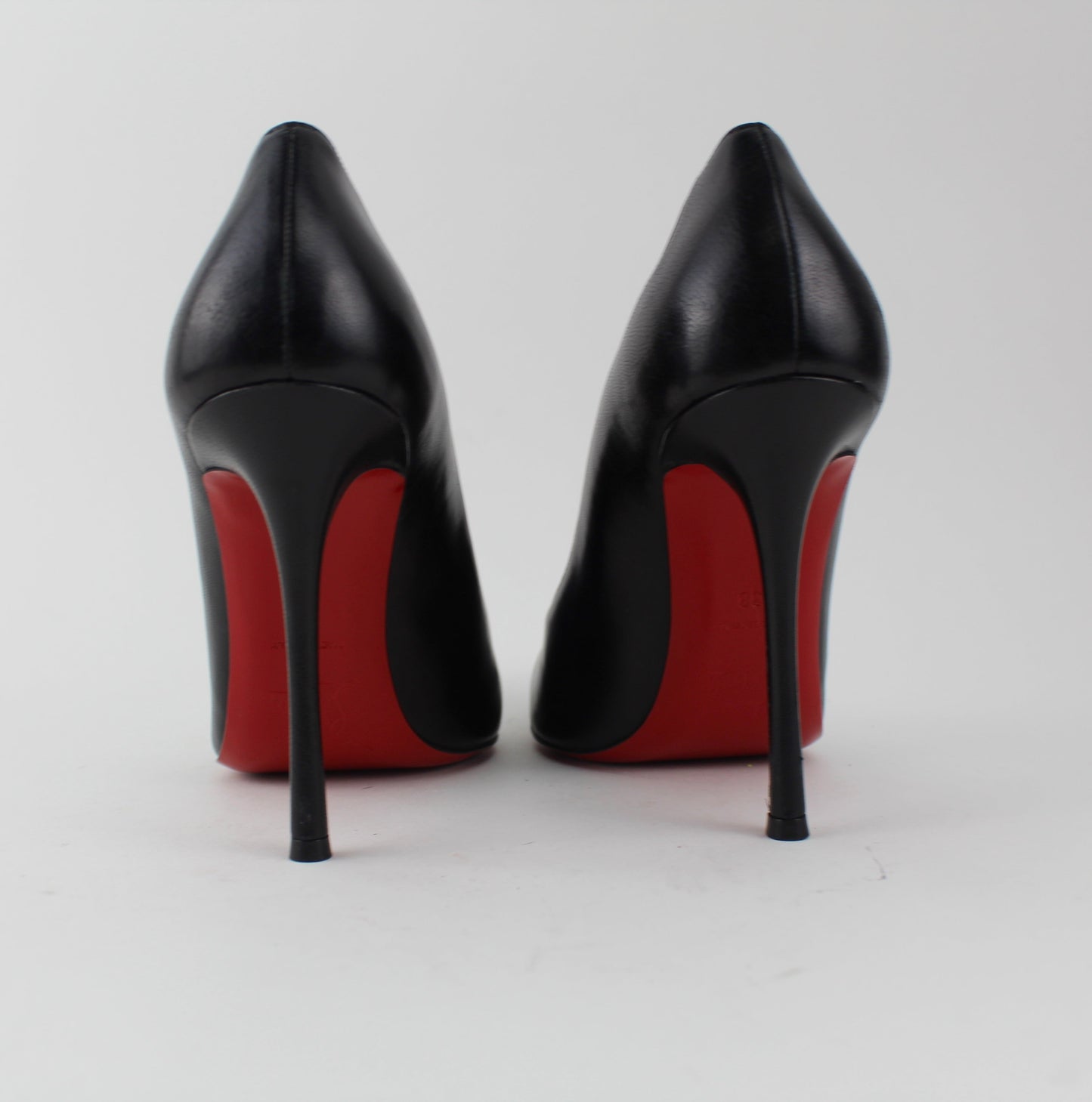 CHRISTIAN LOUBOUTIN TOOT COUVERTE 100MM SIZE 38