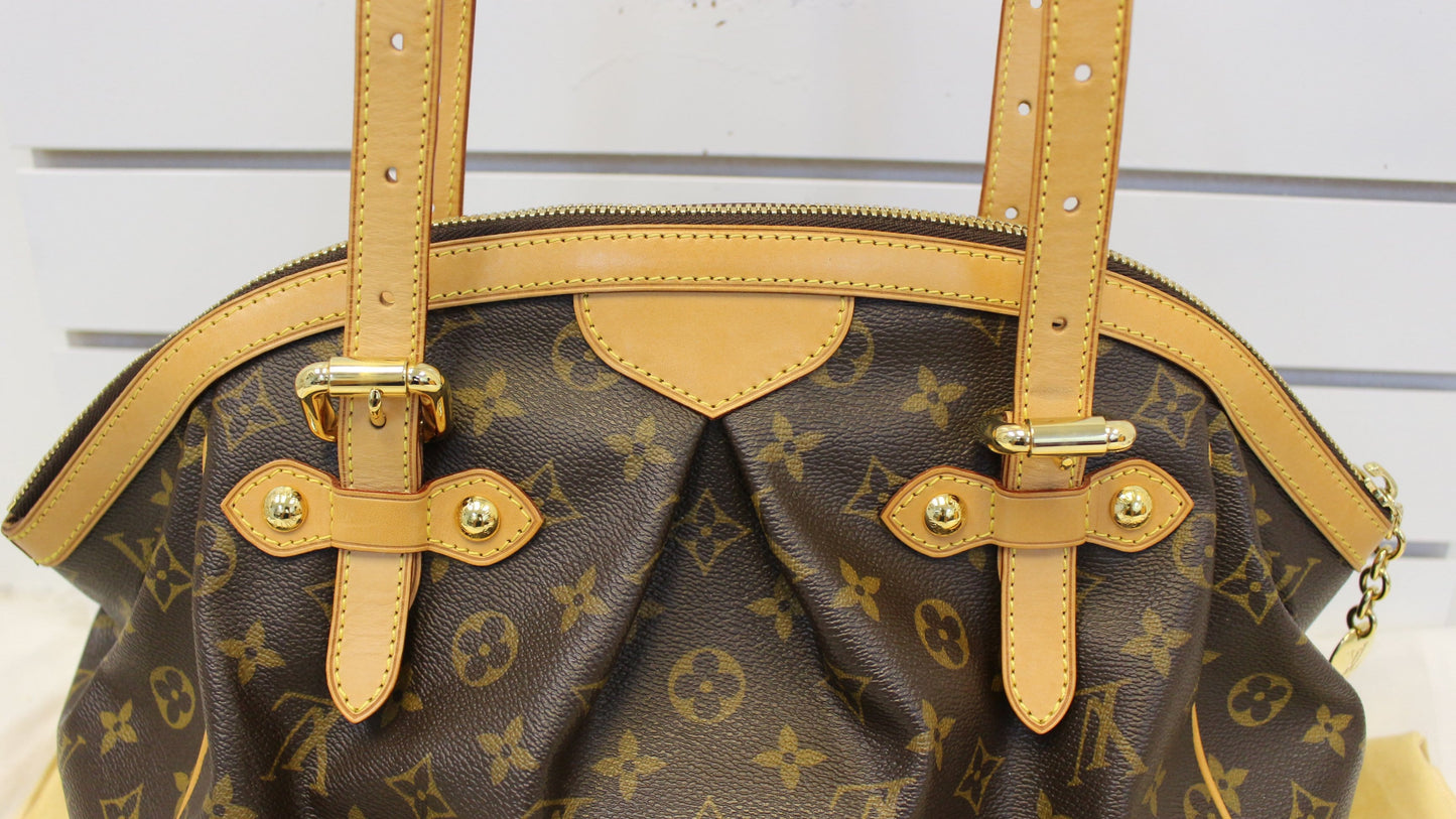 LOUIS VUITTON Monogram Canvas Tivoli GM Satchel Bag